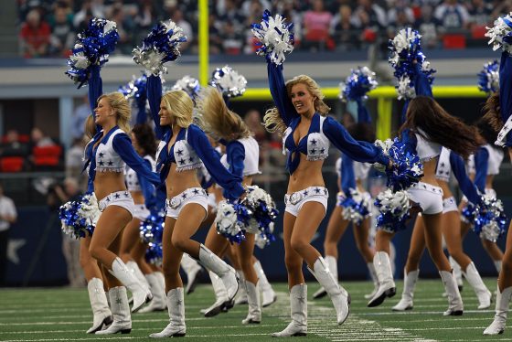 NFL Cheerleaders super bowl rings