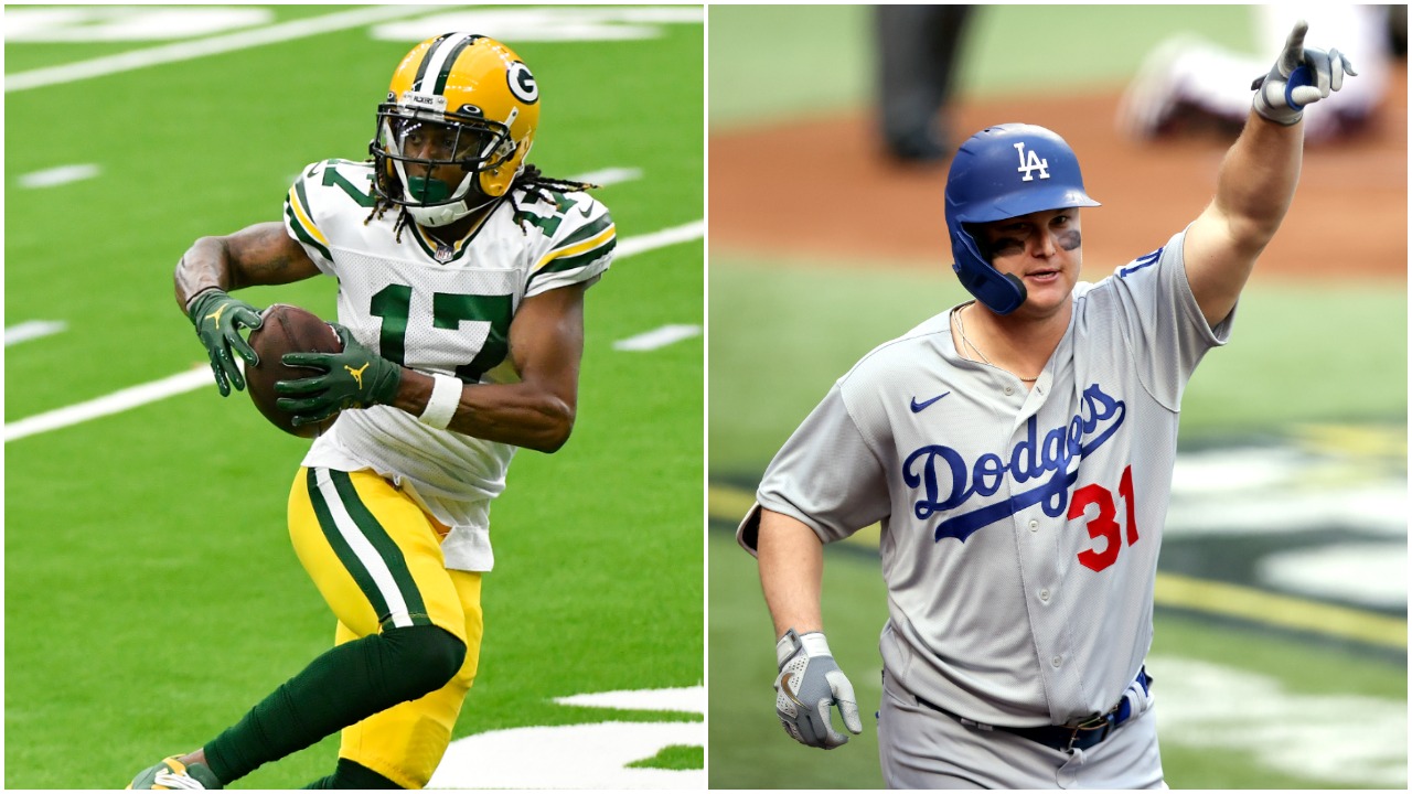 Packers Star Davante Adams Was the Second-Best Wide Receiver on His High School Team Behind a Guy Who Just Won a World Series