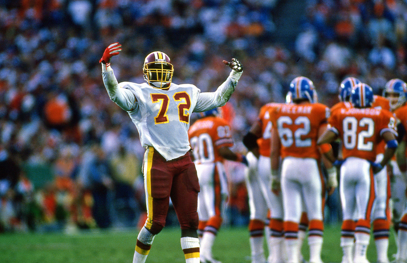 Dexter Manley was a force for the Washington Redskins in the 1980s.