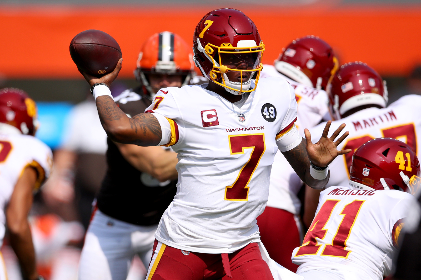 The Washington Football Team has another QB controversy after Kyle Allen's injury. Ron Rivera has since revealed his plan for Dwayne Haskins.