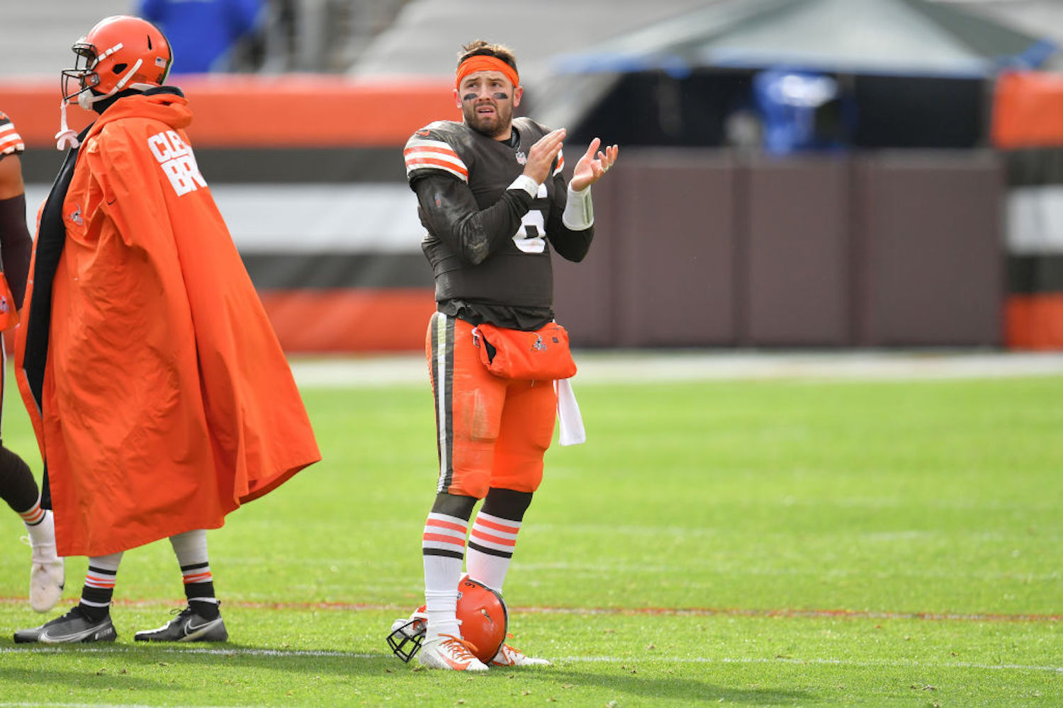 Browns QB Baker Mayfield just landed on the reserve/COVID-19 after coming into contact with a staff member who tested positive for the virus.