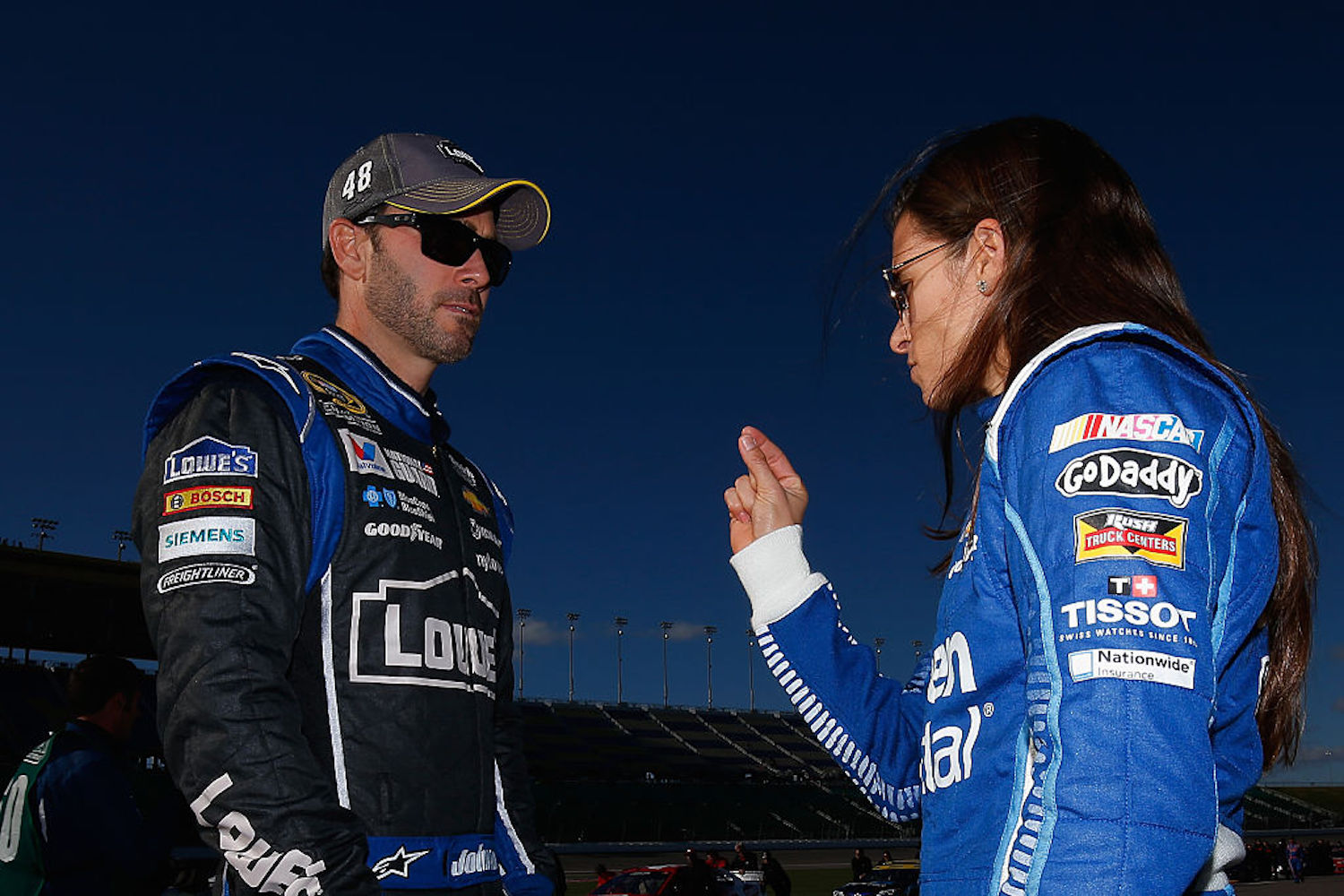 NASCAR legend Jimmie Johnson has announced his retirement from racing, but not before offering some wise advice to Danica Patrick.