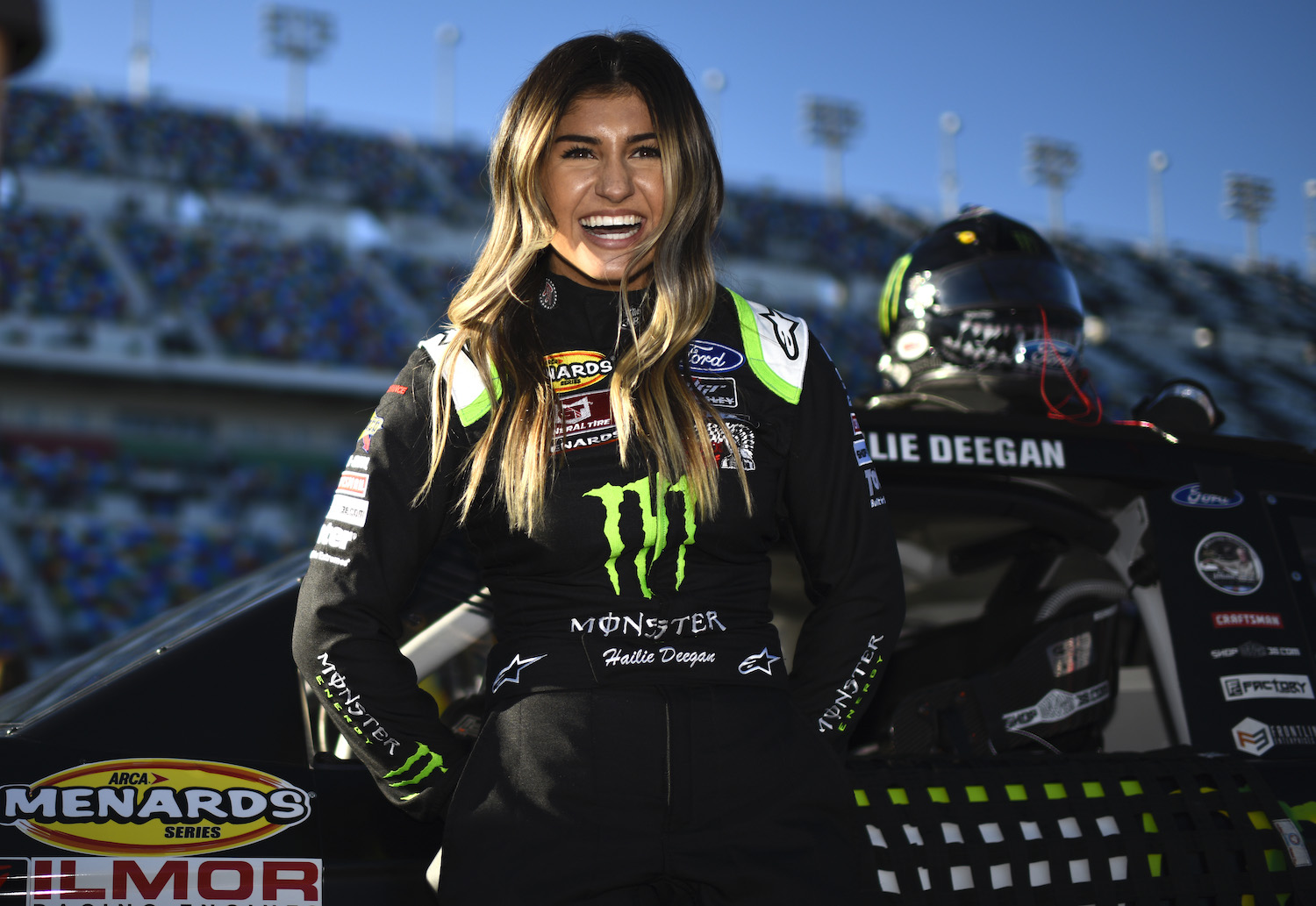 NASCAR driver Hailie Deegan