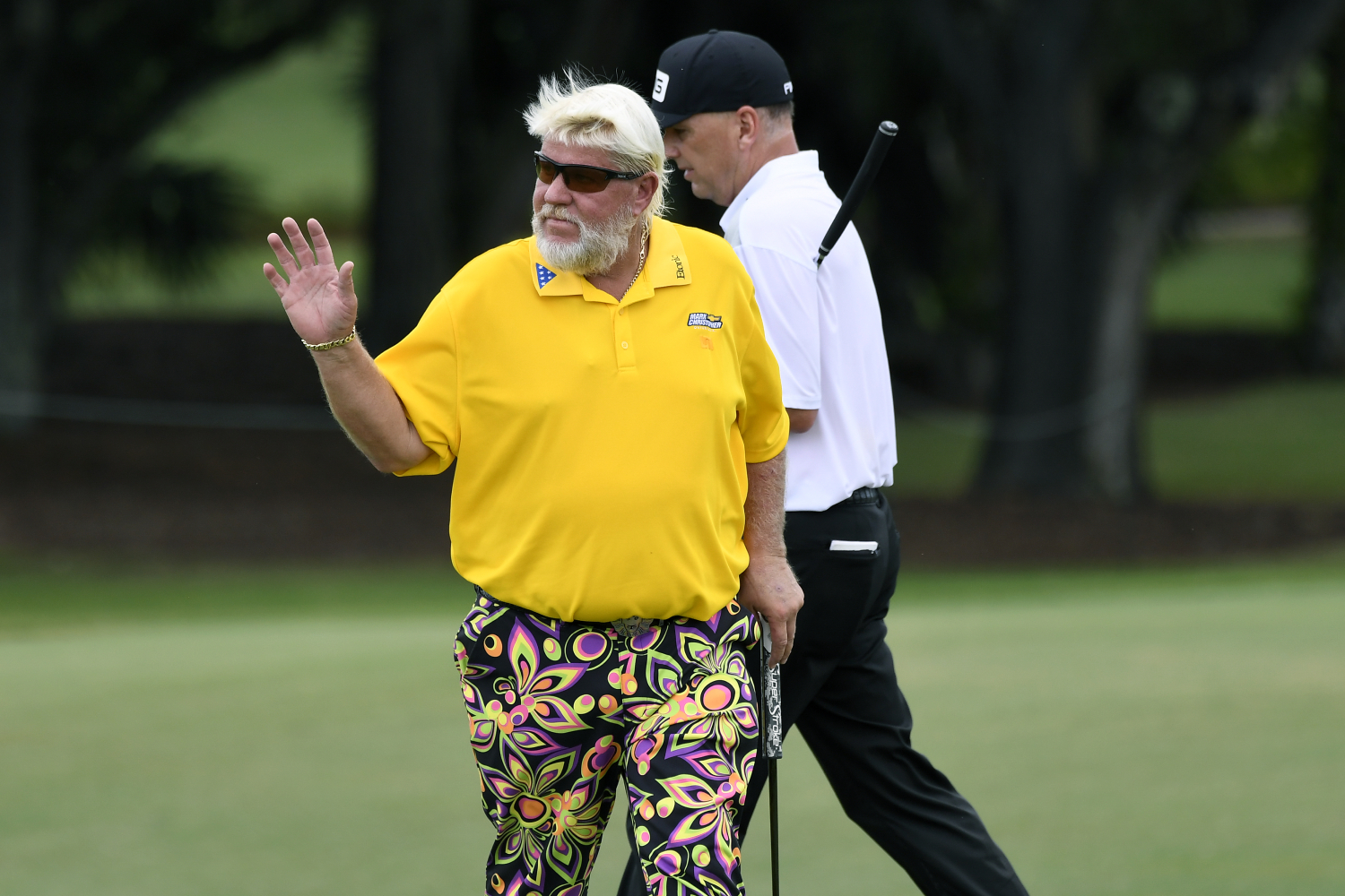 The new-look John Daly gives a brief update on his bladder cancer.