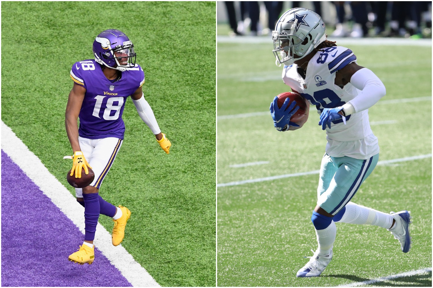 CeeDee Lamb vs. Justin Jefferson — Who Is the Better Rookie Receiver?