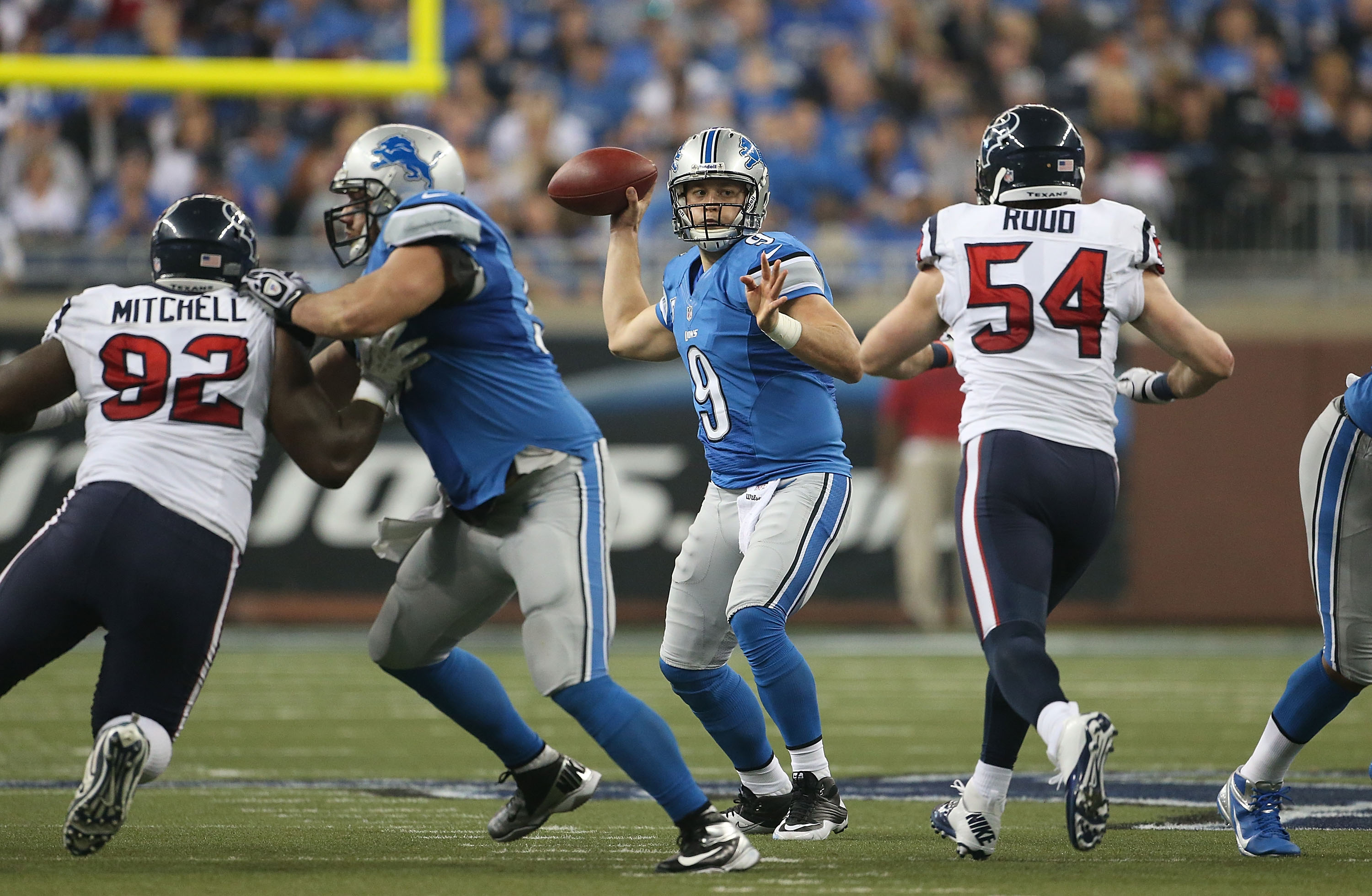 It was a wild one when the Detroit Lions and Houston Texans last met on Thanksgiving.