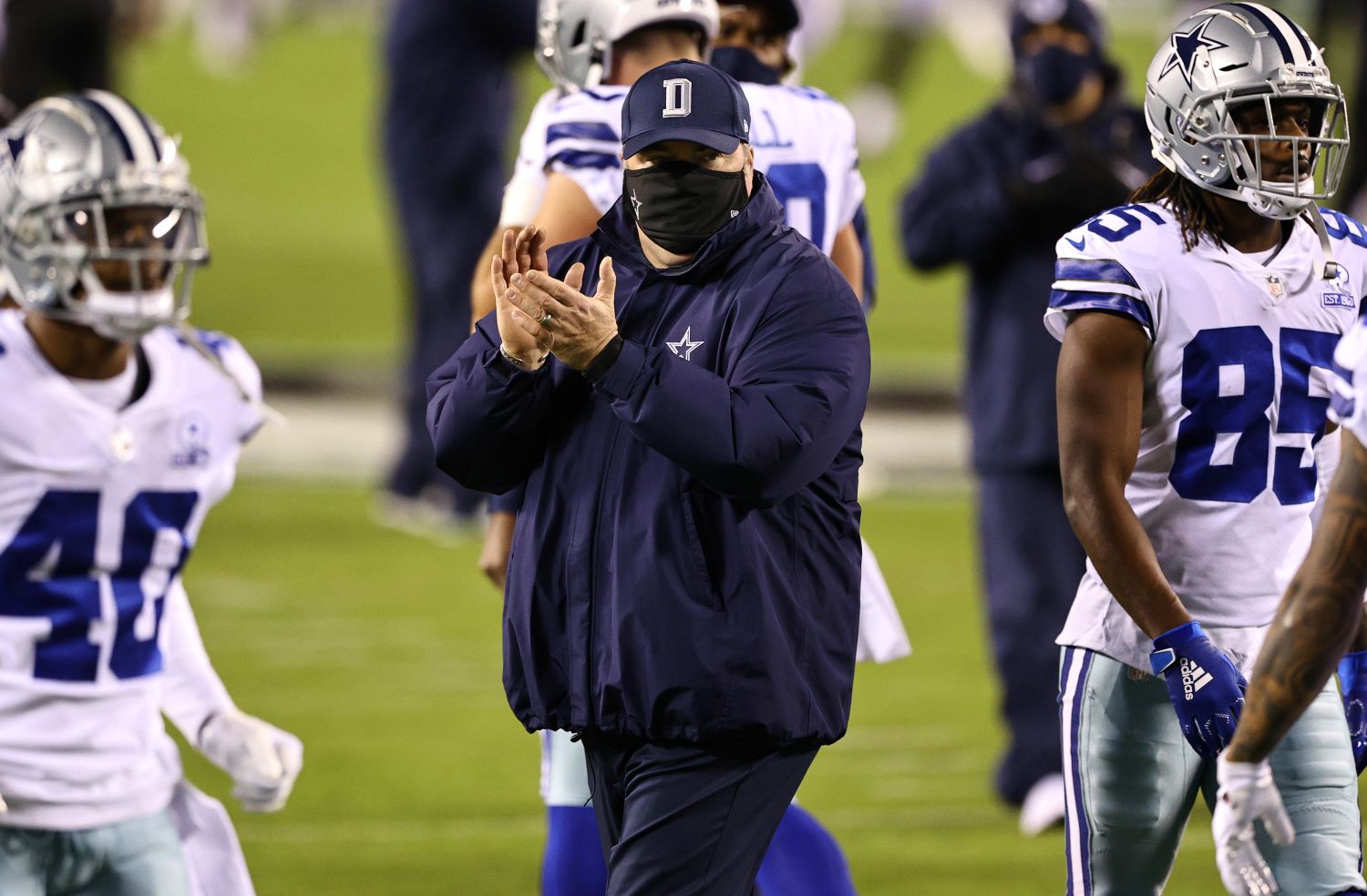 Cowboys head coach Mike McCarthy potentially saved his job by smashing watermelons as part of a team meeting before Sunday's game against the Minnesota Vikings.