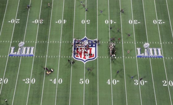 ESPN was the first network to superimpose the first-down line on the TV screen