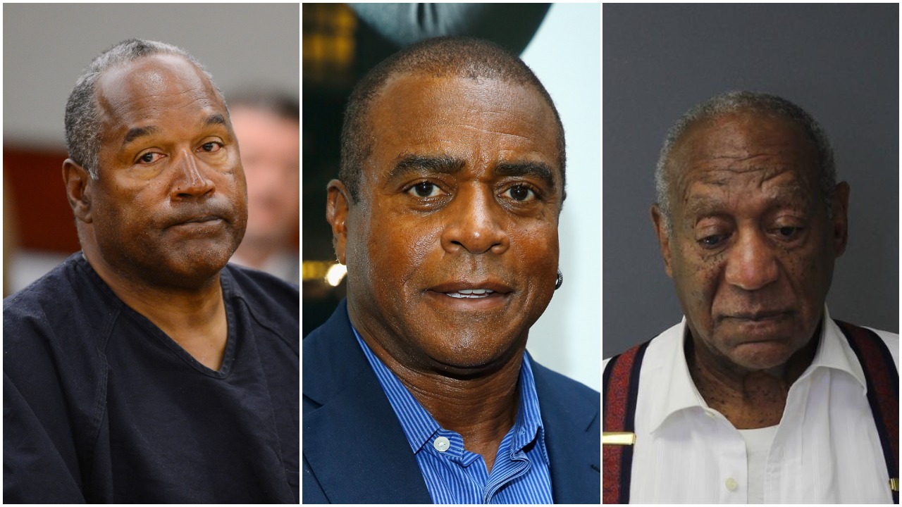 O.J. Simpson Ahmad Rashad Bill Cosby