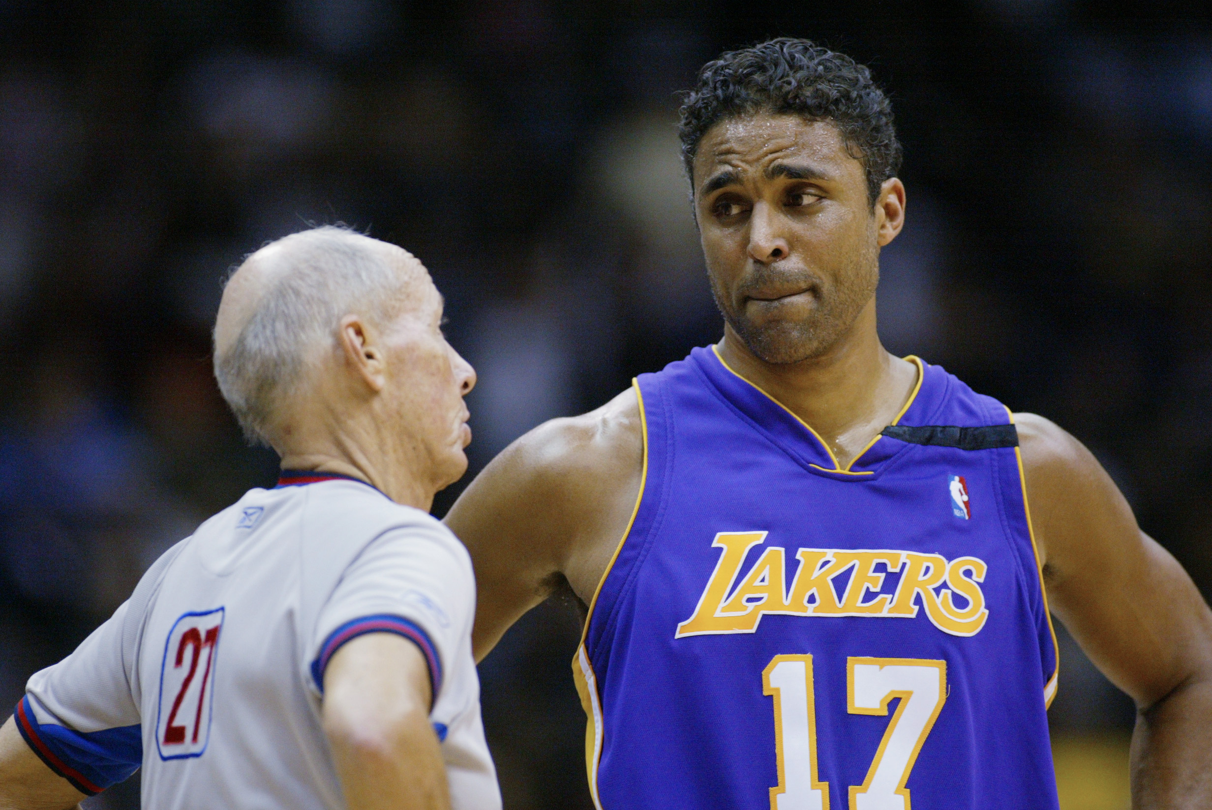 Rick Fox was ineligible to play his senior year of high school.
