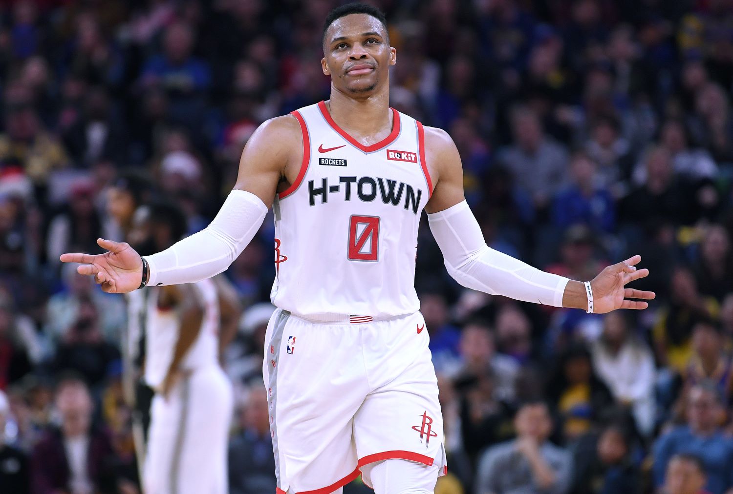With $132 million remaining on his contract, Russell Westbrook may have a hard time finding a way to escape from the Houston Rockets if NBA teams don't want to pay that price.