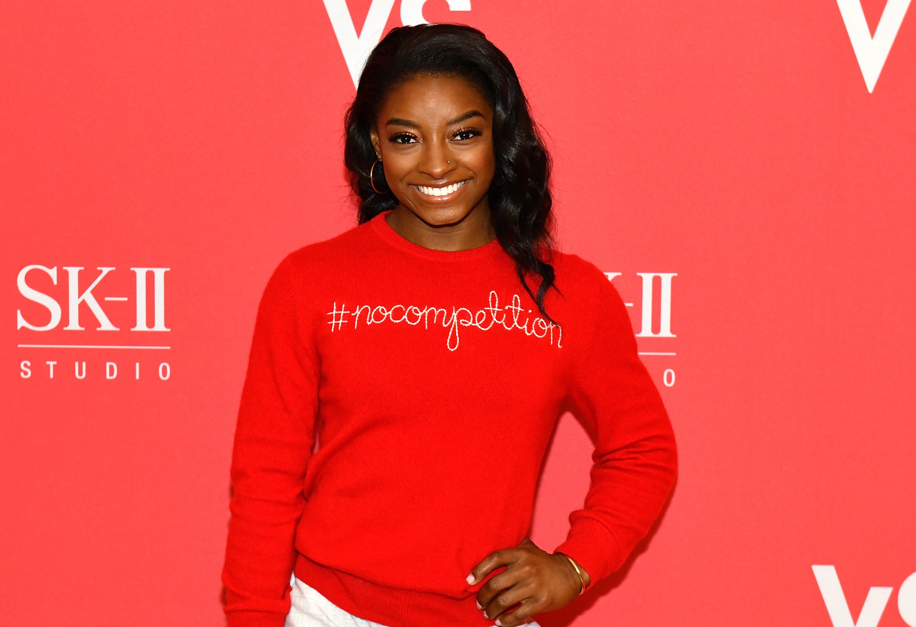 Simone Biles, gold medalist in the Olympics