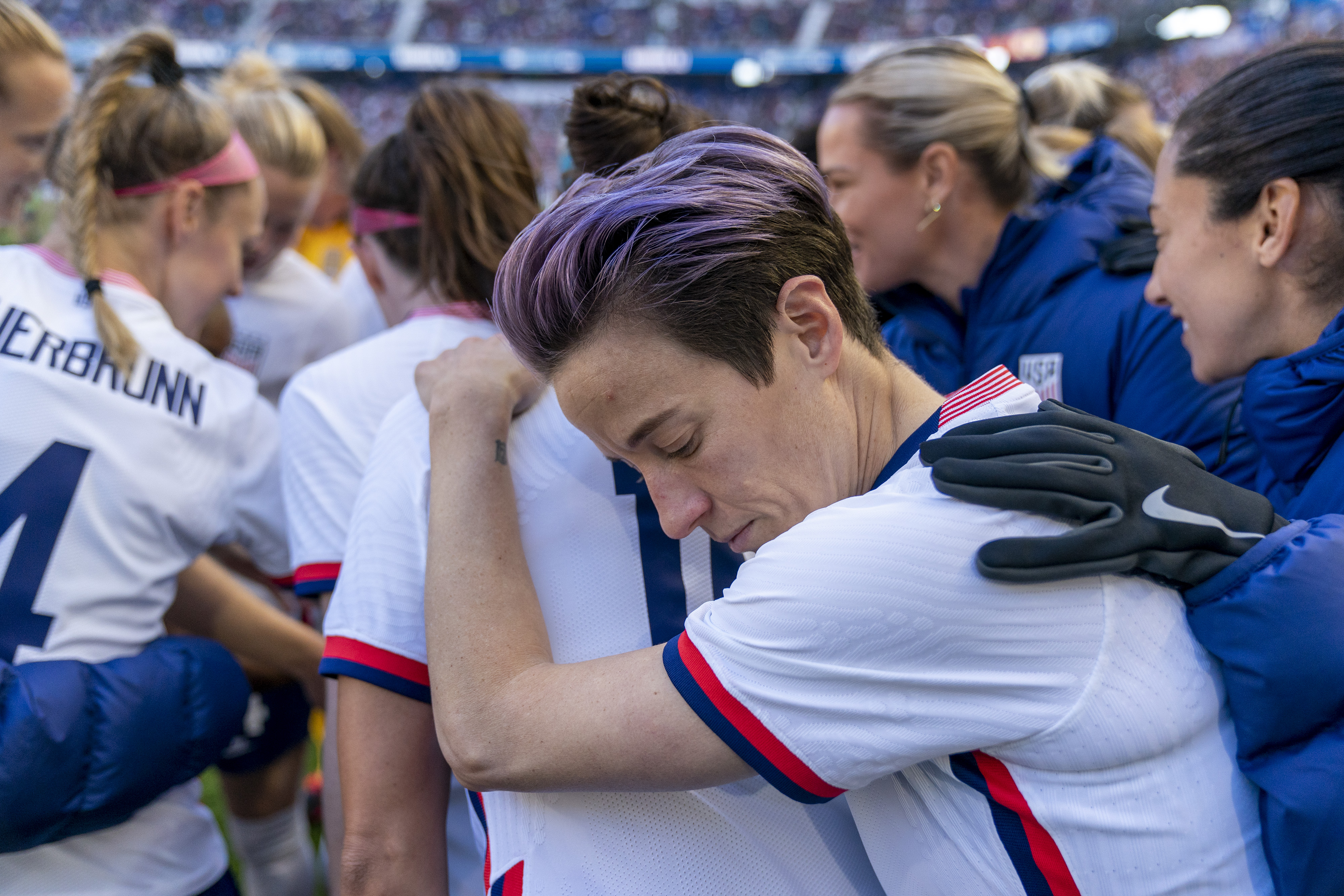 Megan Rapinoe Says Even Her Family Told Her to Be Cautious When She Knelt in Protest of Racial Injustice