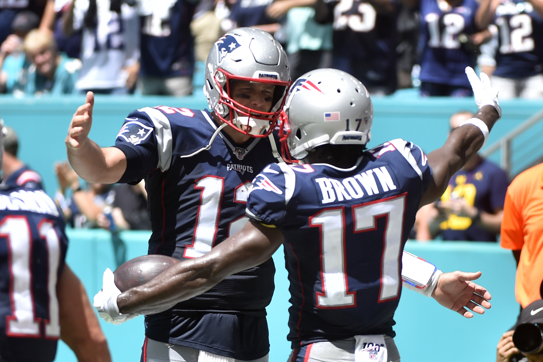 Tom Brady and Antonio Brown are teammates for the second time, but are the two men friends?