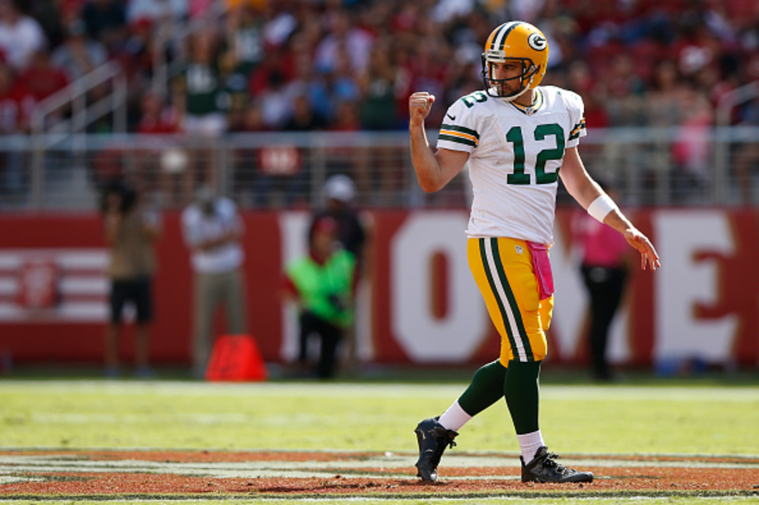 Aaron Rodgers was not a big-time recruit out of high school
