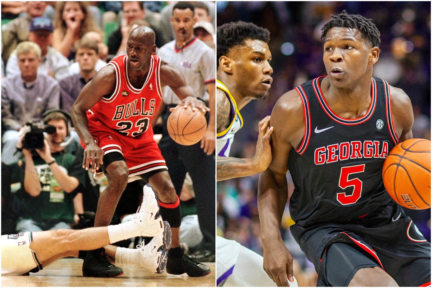 Former UGA basketball star Anthony Edwards on working out in front