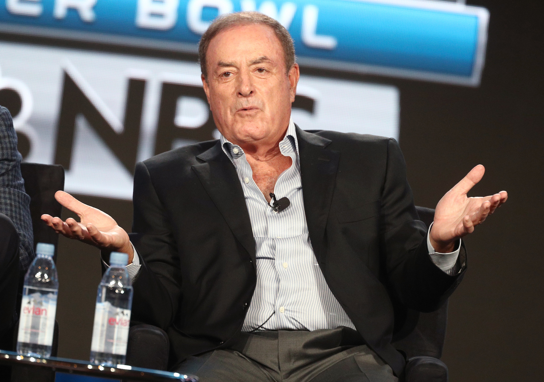 Al Michaels is an elder statesman in the world of sports media, but he still refuses to eat his vegetables.