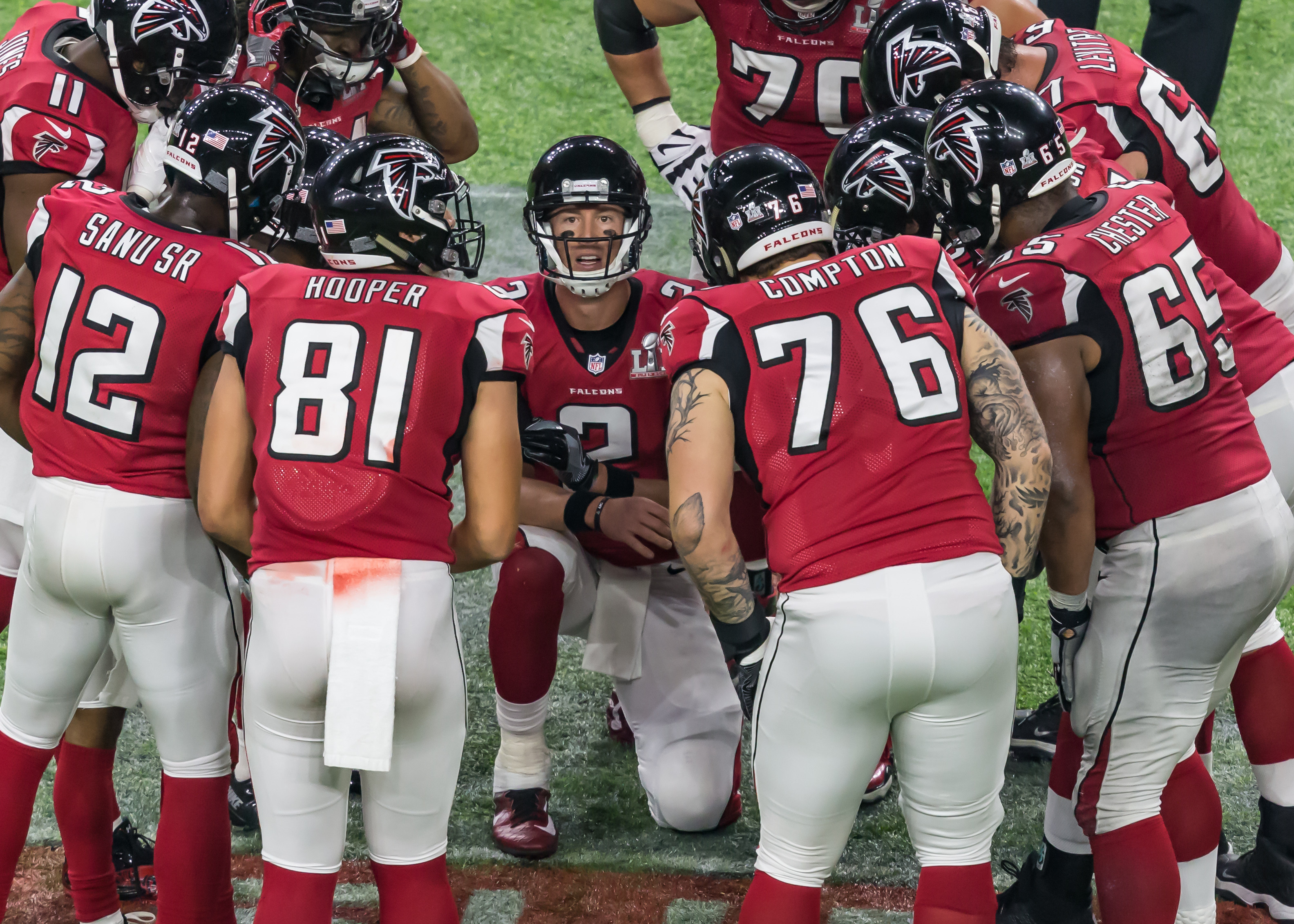 Even the Atlanta Falcons are making fun of themselves.