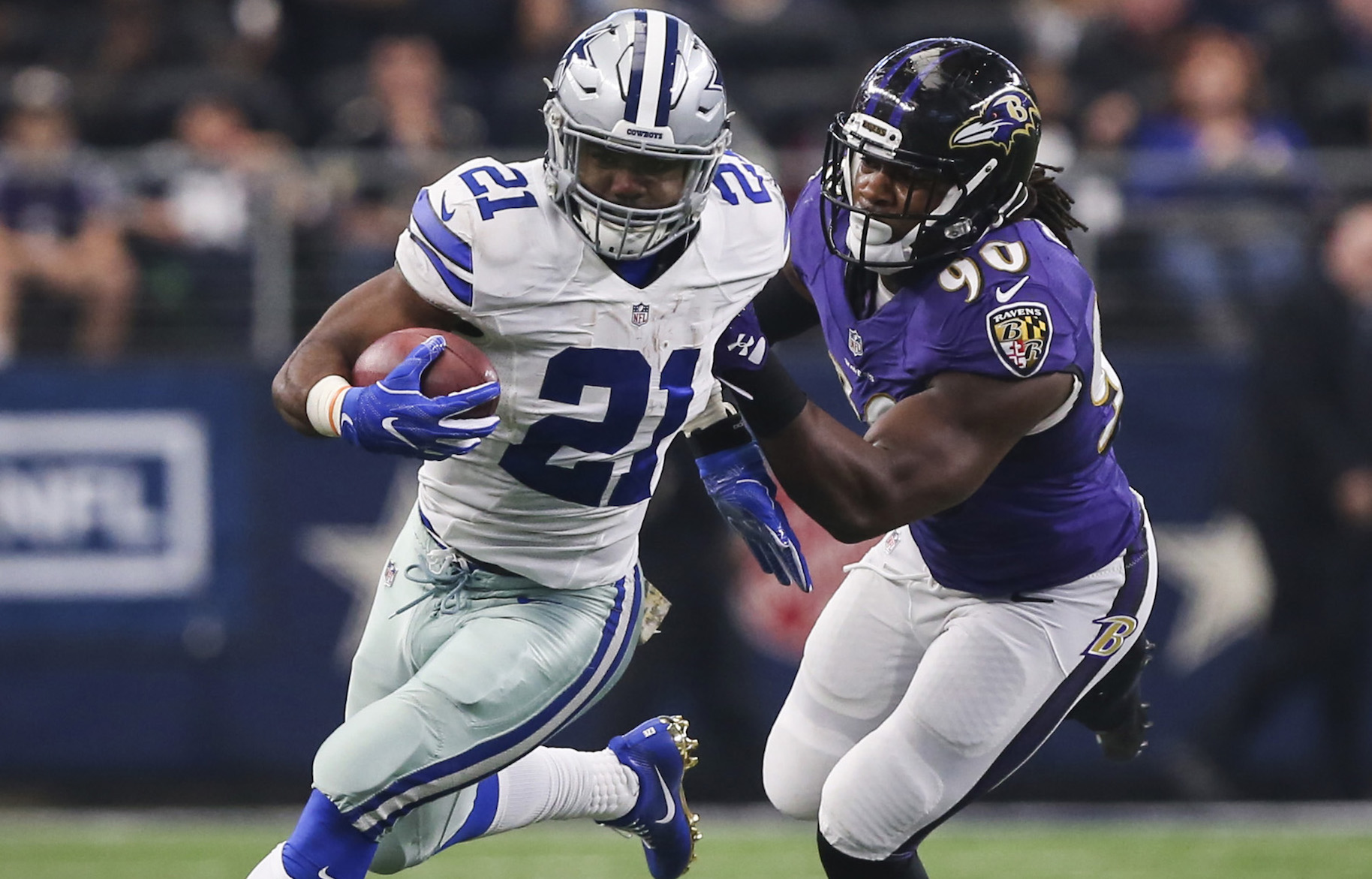 Why are the Dallas Cowboys and Baltimore Ravens playing on Tuesday night?