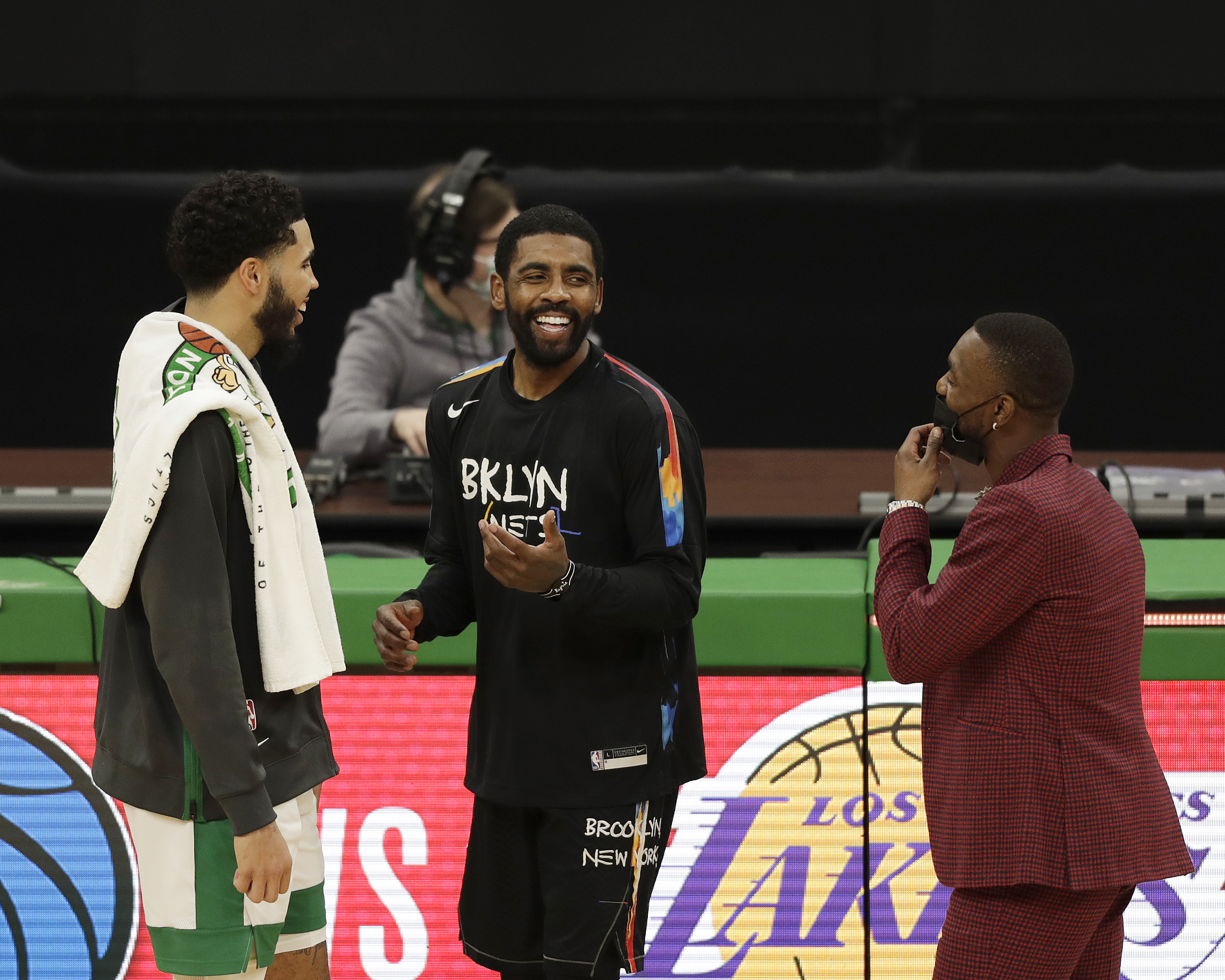 Kyrie Irving of the Brooklyn Nets