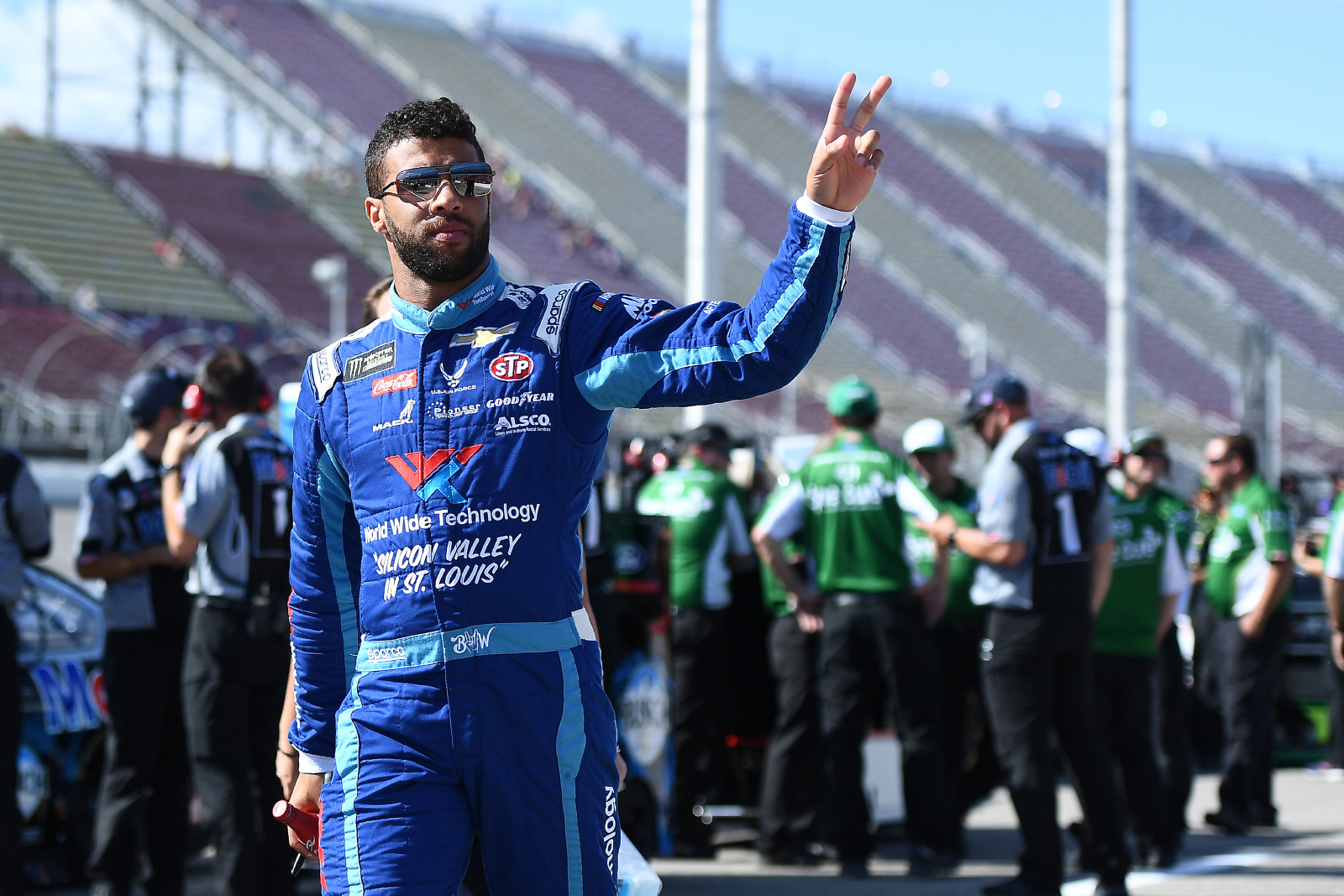 Bubba Wallace and Kyle Larson spoke after Larson used a racial slur earlier this year. Wallace recently opened up about their conversation.