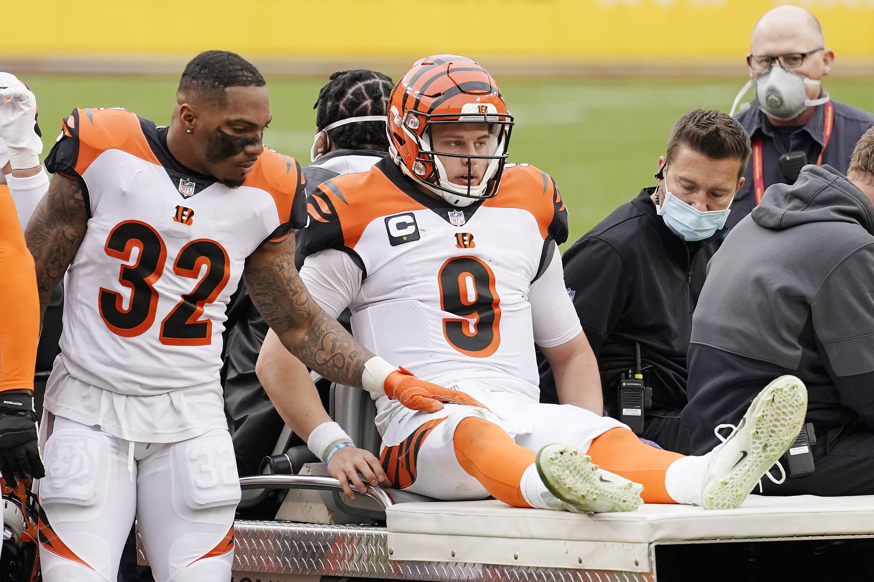 The Bengals' Joe Burrow