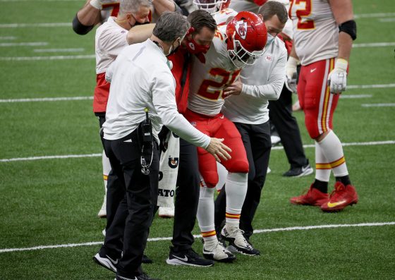 Why isn't Clyde Edwards-Helaire playing for the Kansas City Chiefs?