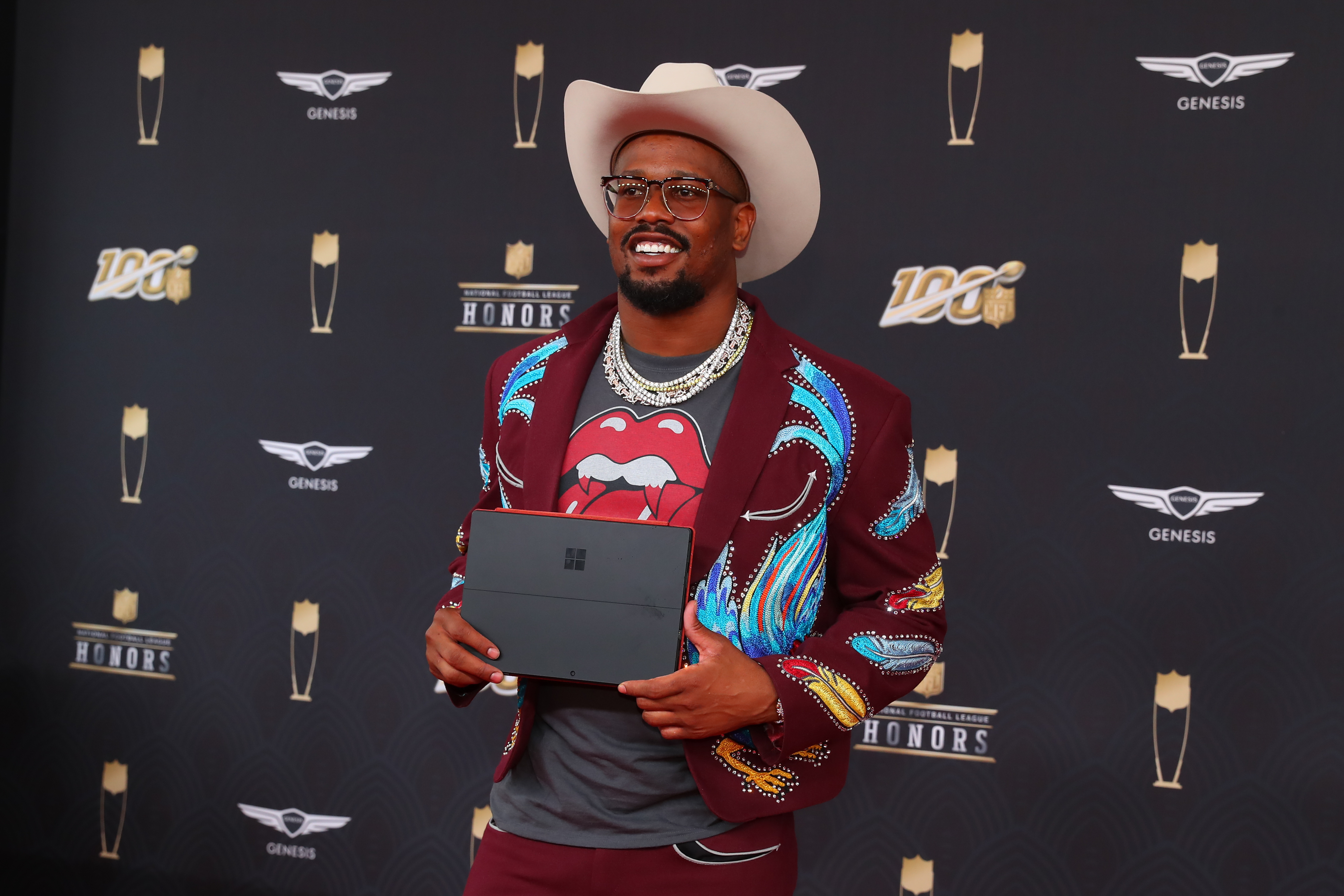 Broncos' Von Miller prior to the NFL Honors