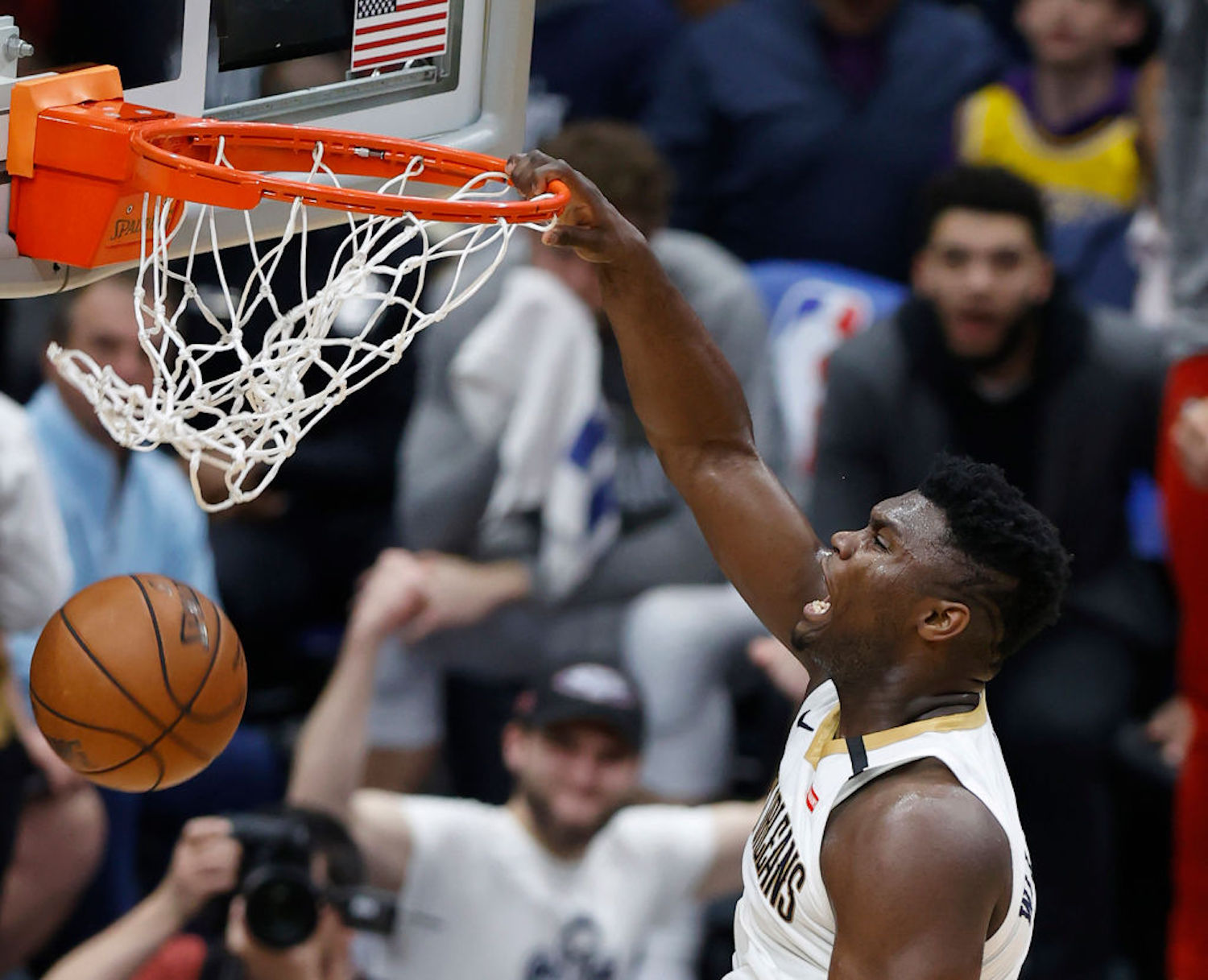 Zion Williamson was impressive last season as a rookie, but Pelicans VP David Griffin says we haven't even seen him at his best yet.
