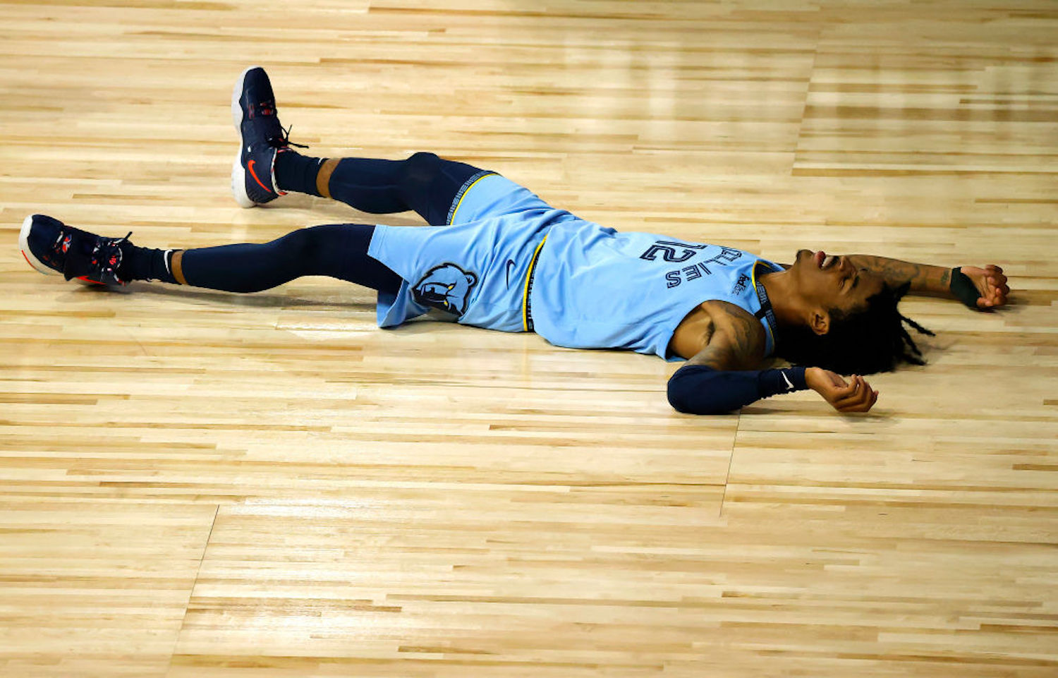 Ja Morant was wheeled off the court Monday after suffering an ankle sprain, but the X-ray made Grizzlies fans breathe a sigh of relief.