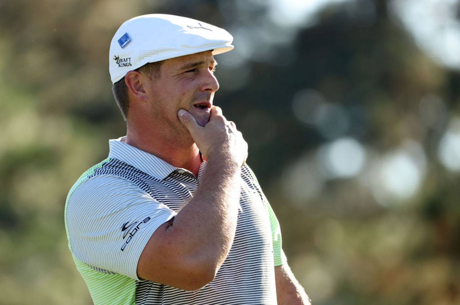 Bryson DeChambeau is the longest hitter on the PGA Tour right now, but he was in awe watching a long-drive champion hit a 300-yard 8-iron.