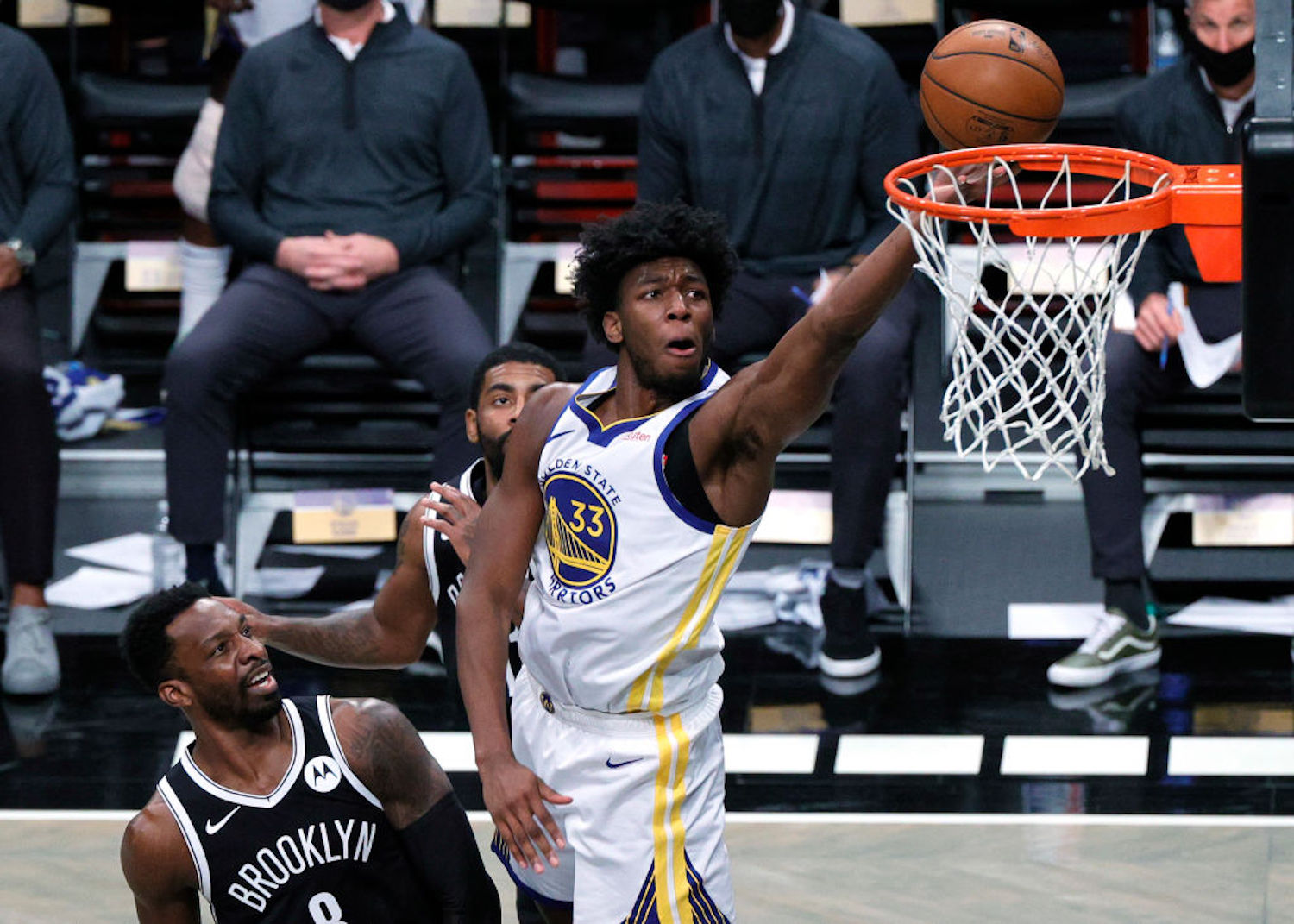 Not much went right for the Golden State Warriors on Tuesday night, but rookie first-round pick James Wiseman looked like the real deal.