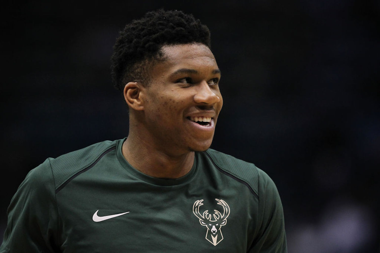 Giannis Antetokounmpo celebrated his 26th birthday over the weekend, and his teammates gave him a not-so-subtle gift.