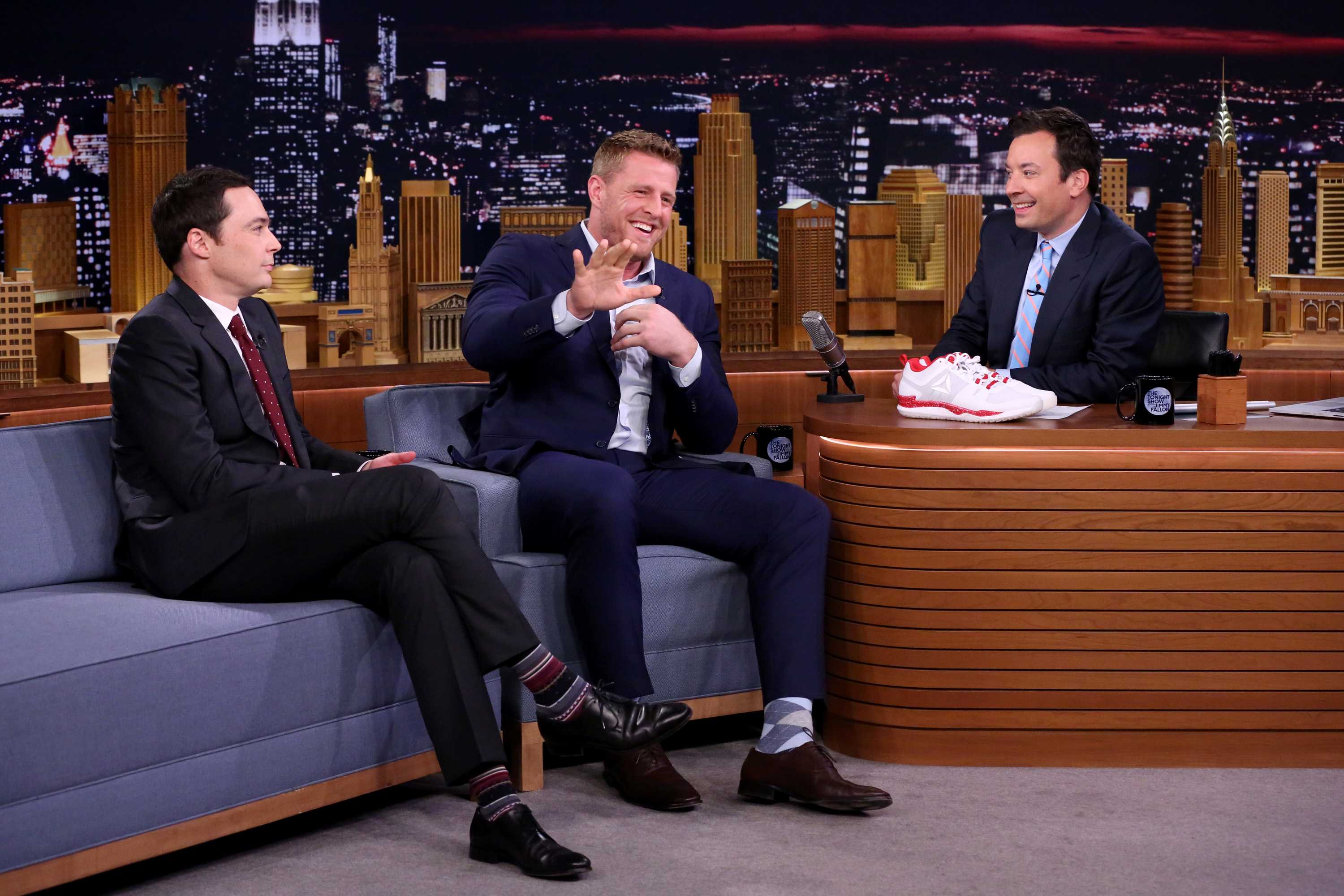 Jimmy Fallon Used Rob Gronkowski and Other NFL Players to Sabotage NFL Interviews