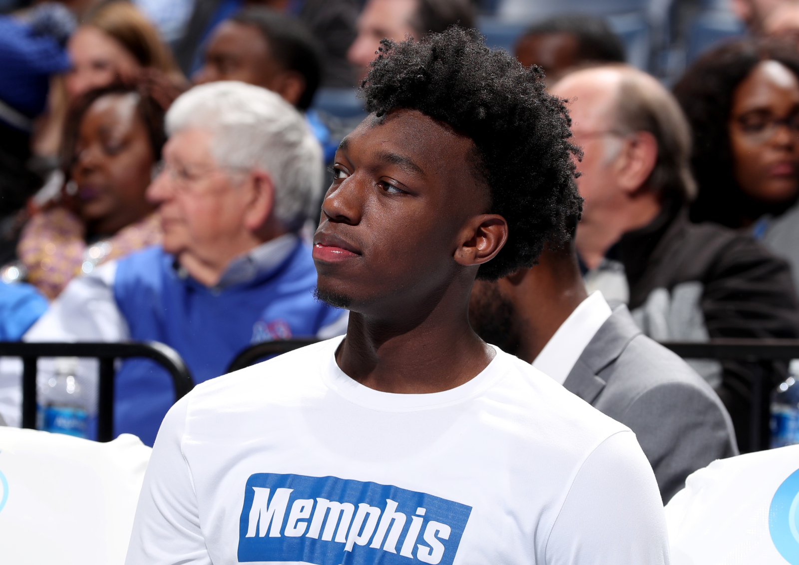 James Wiseman didn't play in the preseason for the Golden State Warriors, but he is already sending them a strong message with his play.