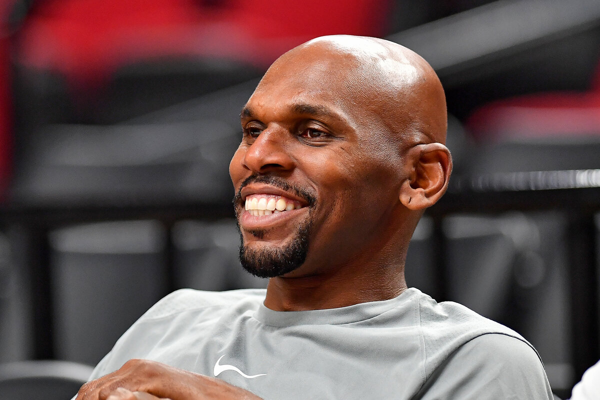NBA veteran and current Vanderbilt head coach Jerry Stackhouse smiles from the bench