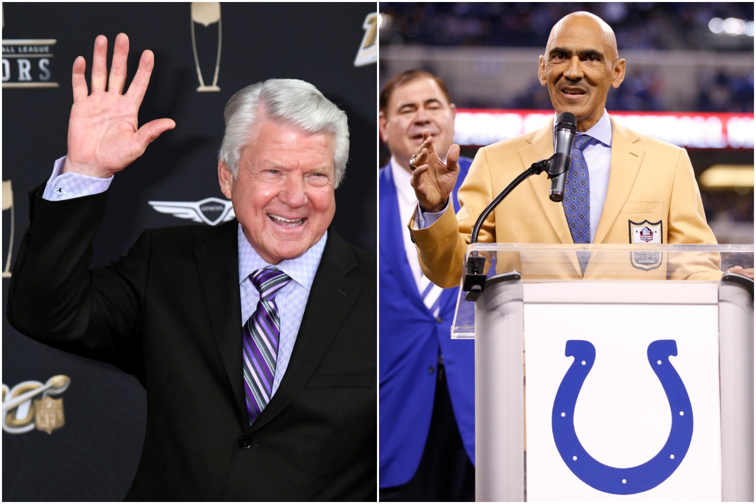 Jimmy Johnson and Tony Dungy are no strangers to NFL success. The coaching icons are now playing a major role in the future of the Texans.