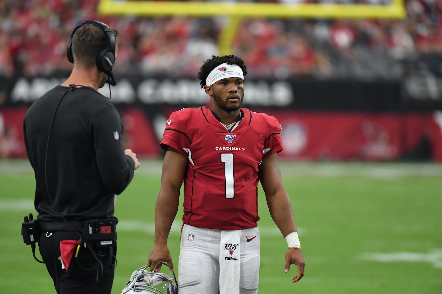 Kyler Murray chose football over baseball and became unique among first-round quarterbacks when he went No. 1 in the NFL draft.