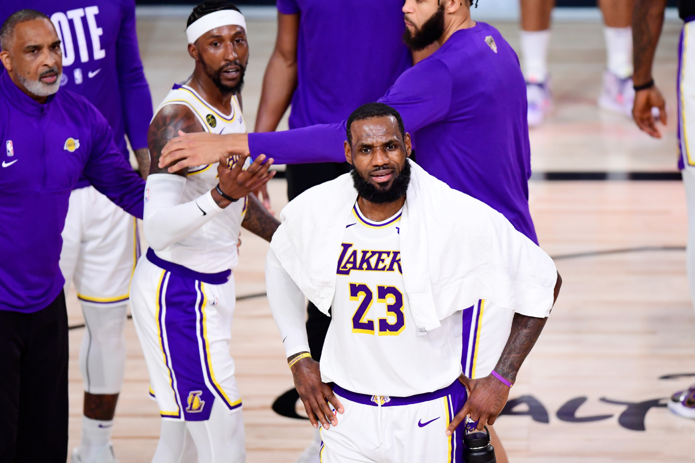 LeBron James wasn't happy with a youth football coach recently. He even said he would have had "more than words" with him he were there.