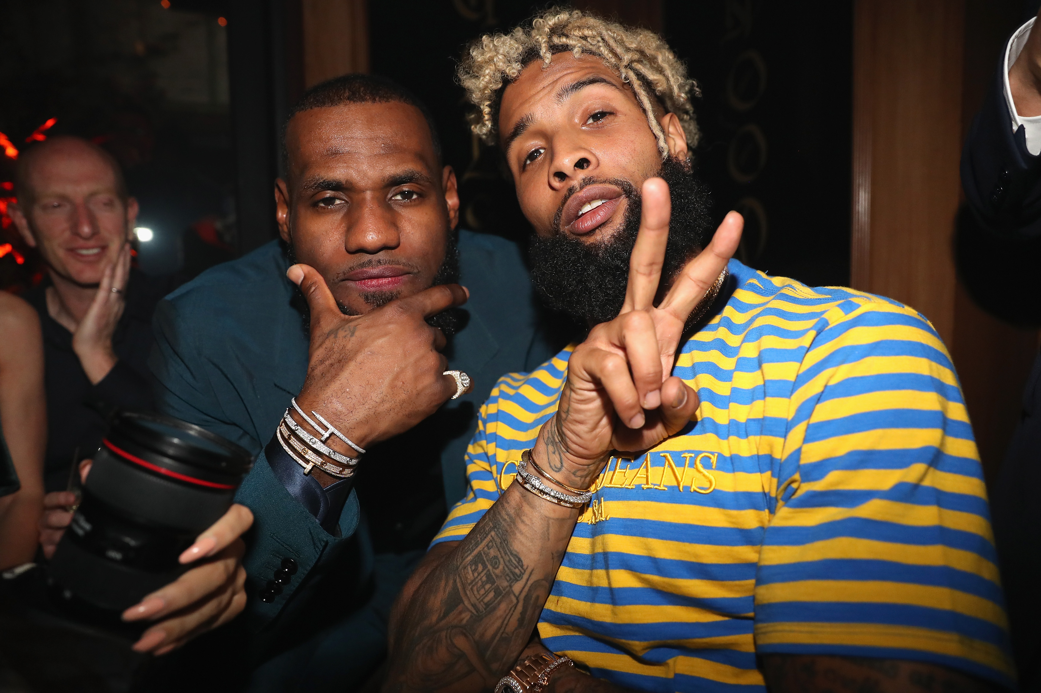 Giants Odell Beckham Jr adds another tattoo and its really random #39 Giants Odell Beckham Jr adds another tattoo and its really random