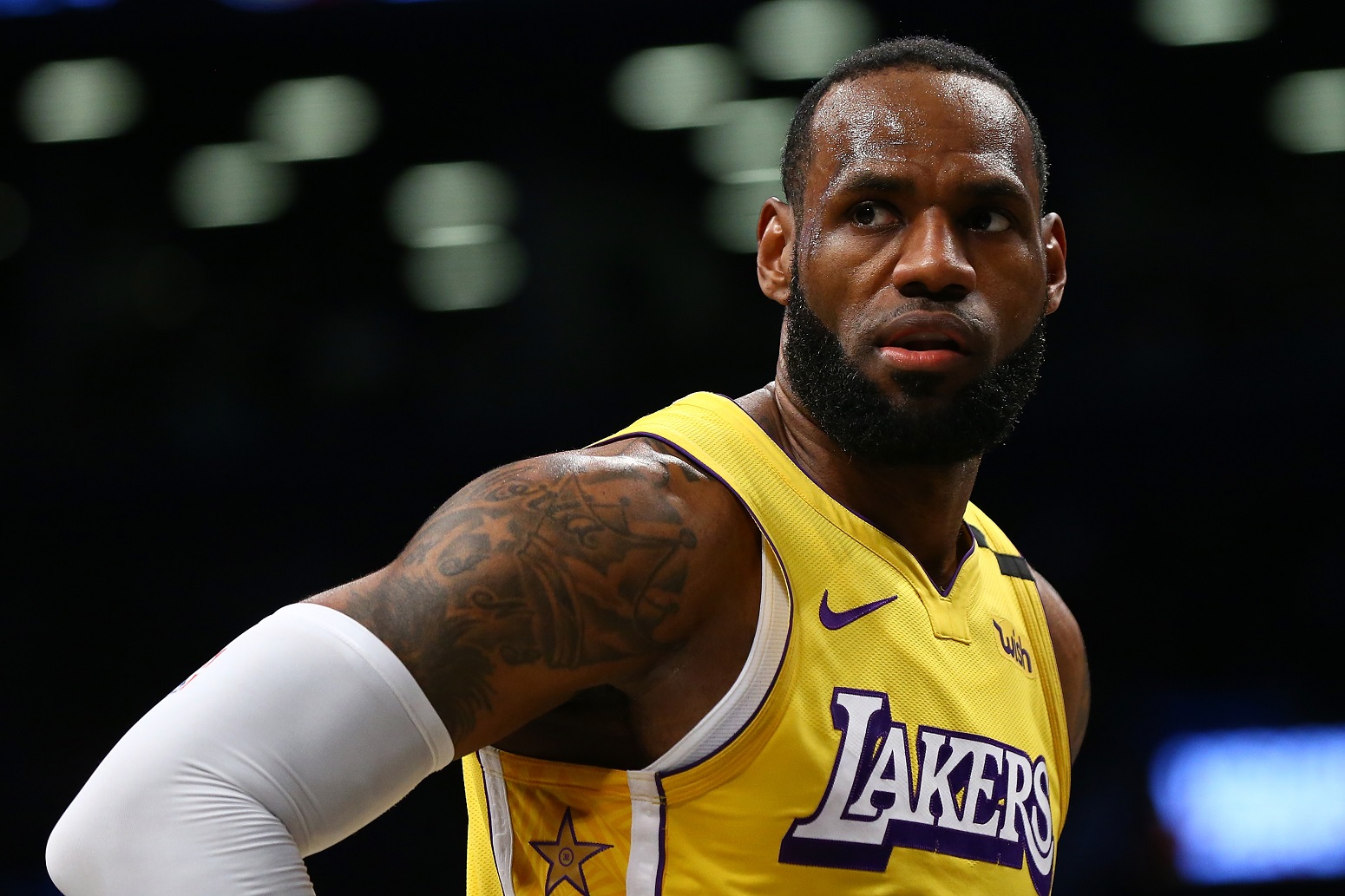 time lebron james 2021