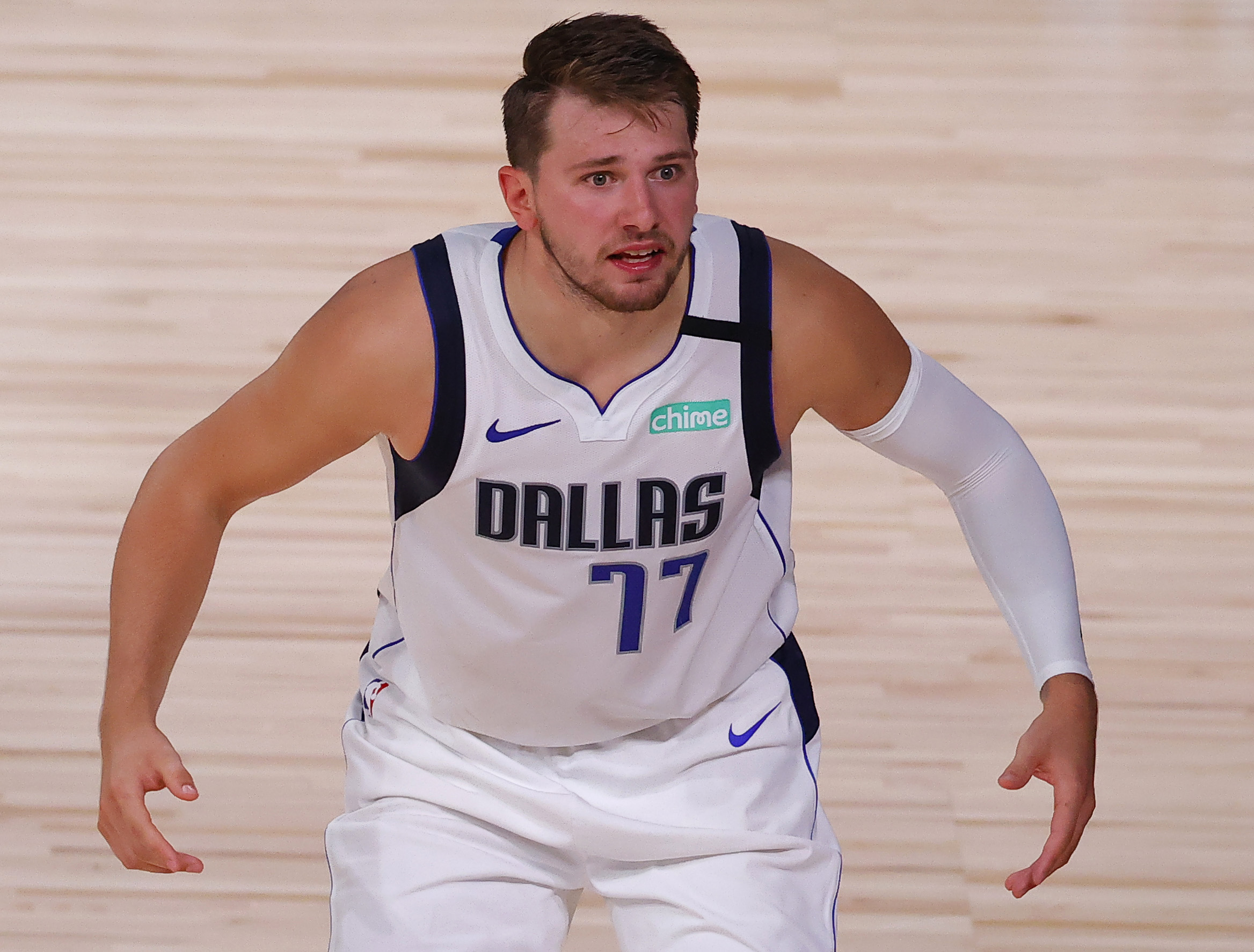 Luka Doncic deals with social media trolls and agrees with some of them.