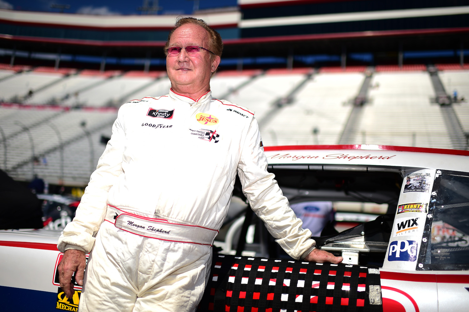 NASCAR veteran Morgan Shepherd