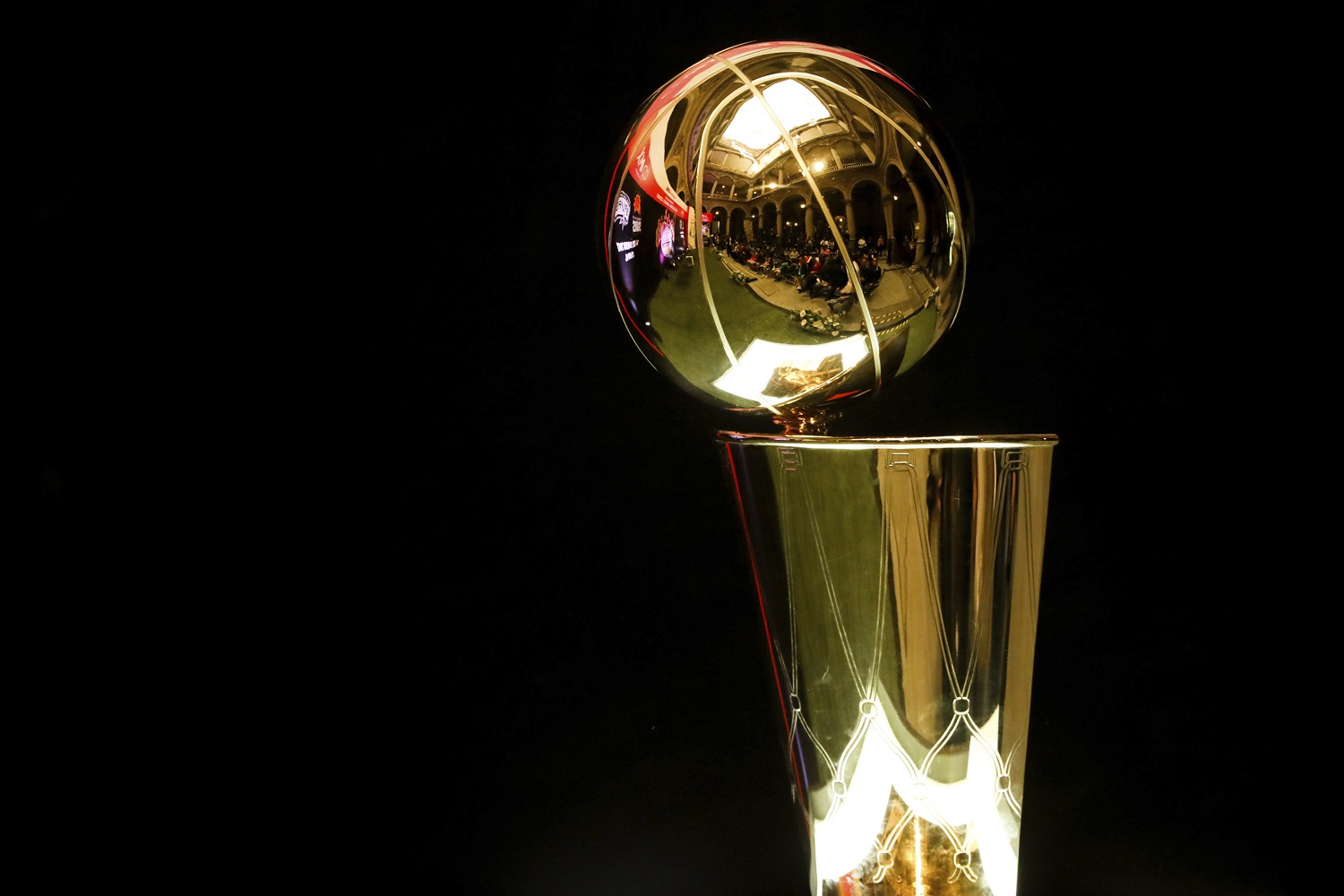 You can get a photo with the NBA Championship Trophy in Vancouver