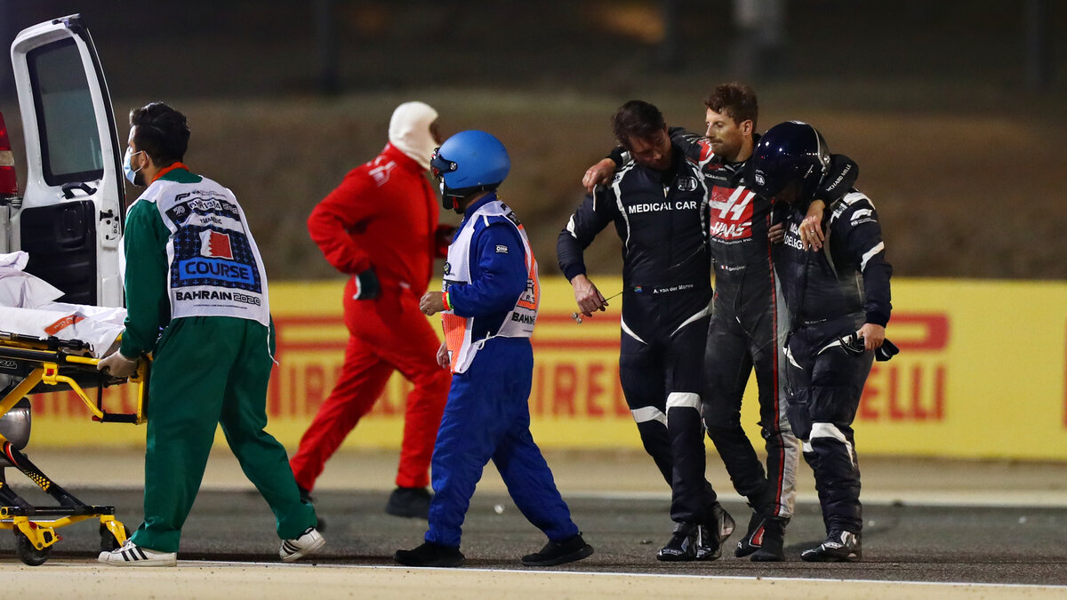 Formula One racer Romain Grosjean recently was involved in a horrific crash. Things were so bad that Grosjean 'saw death coming' in that instant.