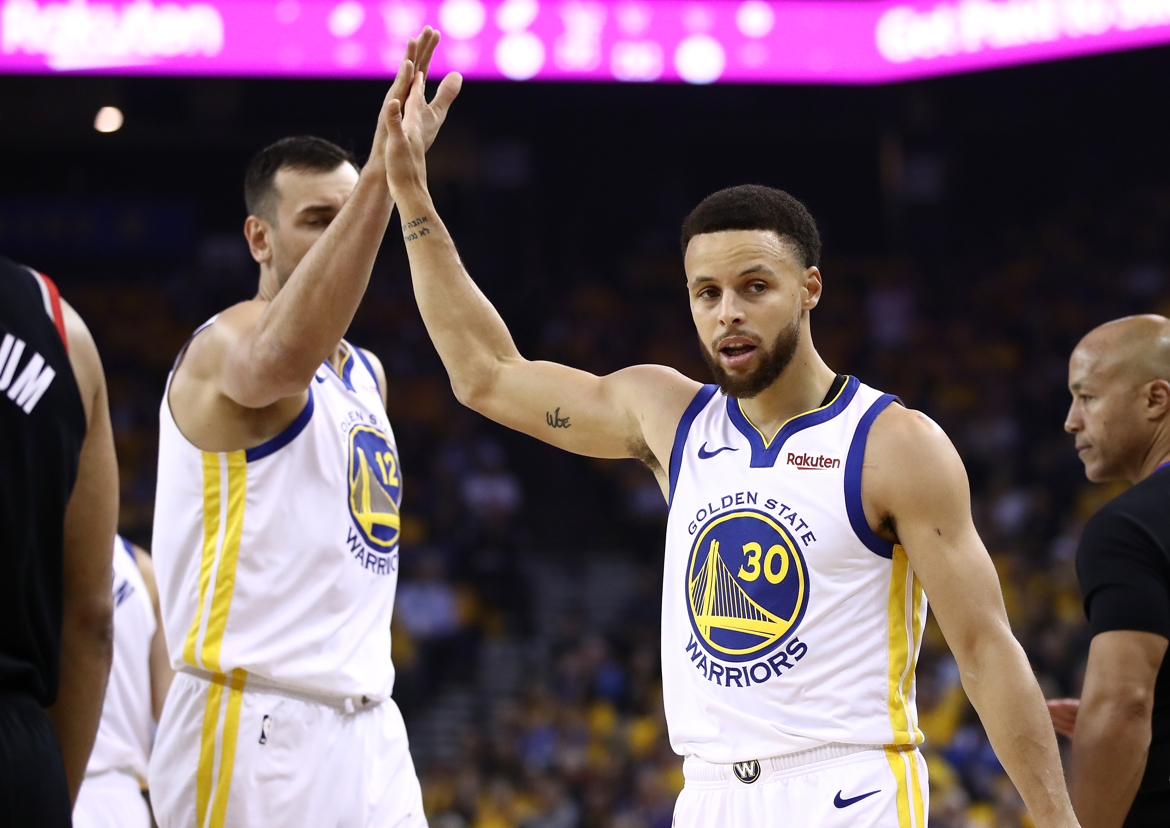 Golden State Warriors guard Steph Curry is ready to spend the rest of his career in California.