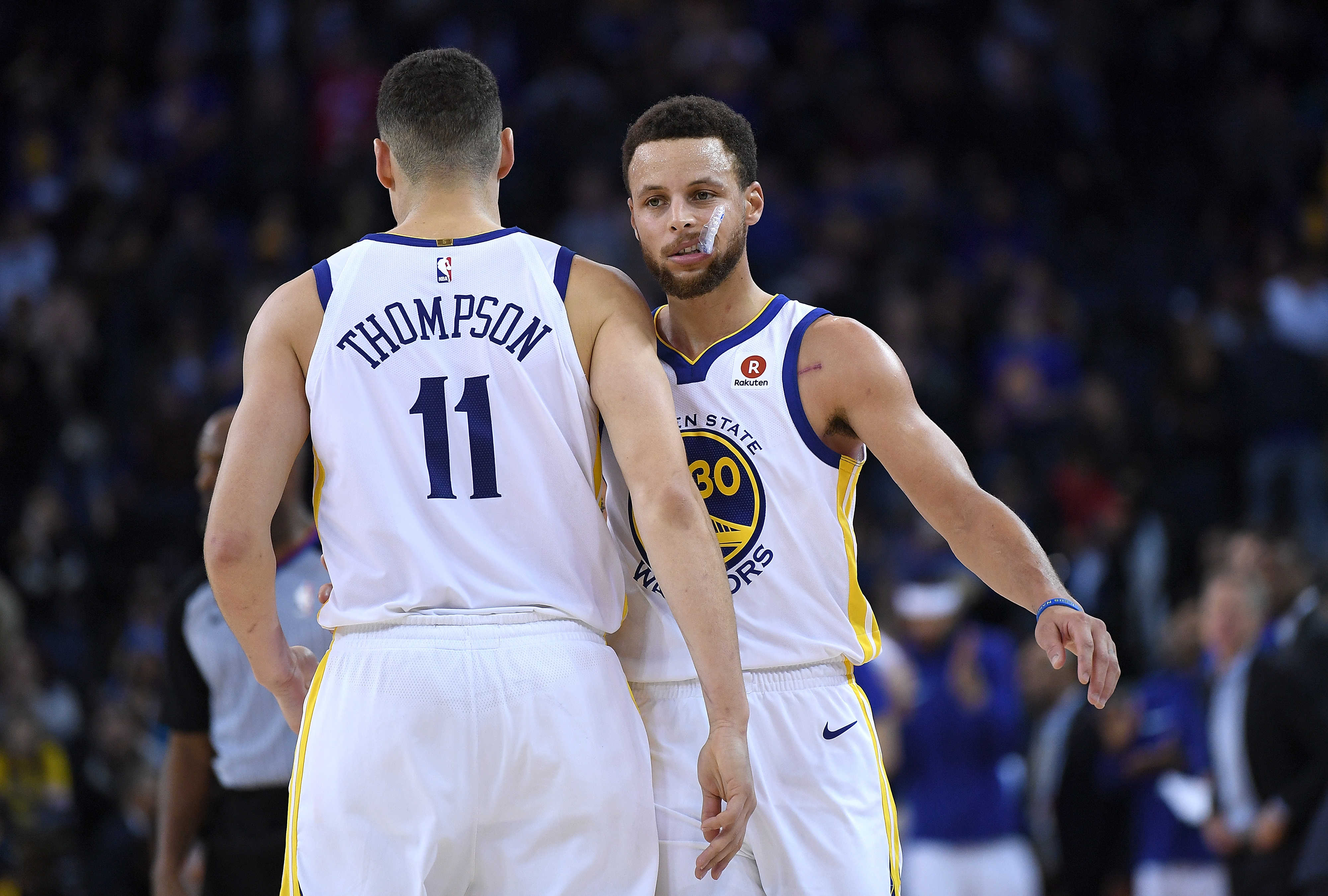 Stephen Curry Just Sent A Dire Message To Injured Teammate Klay Thompson