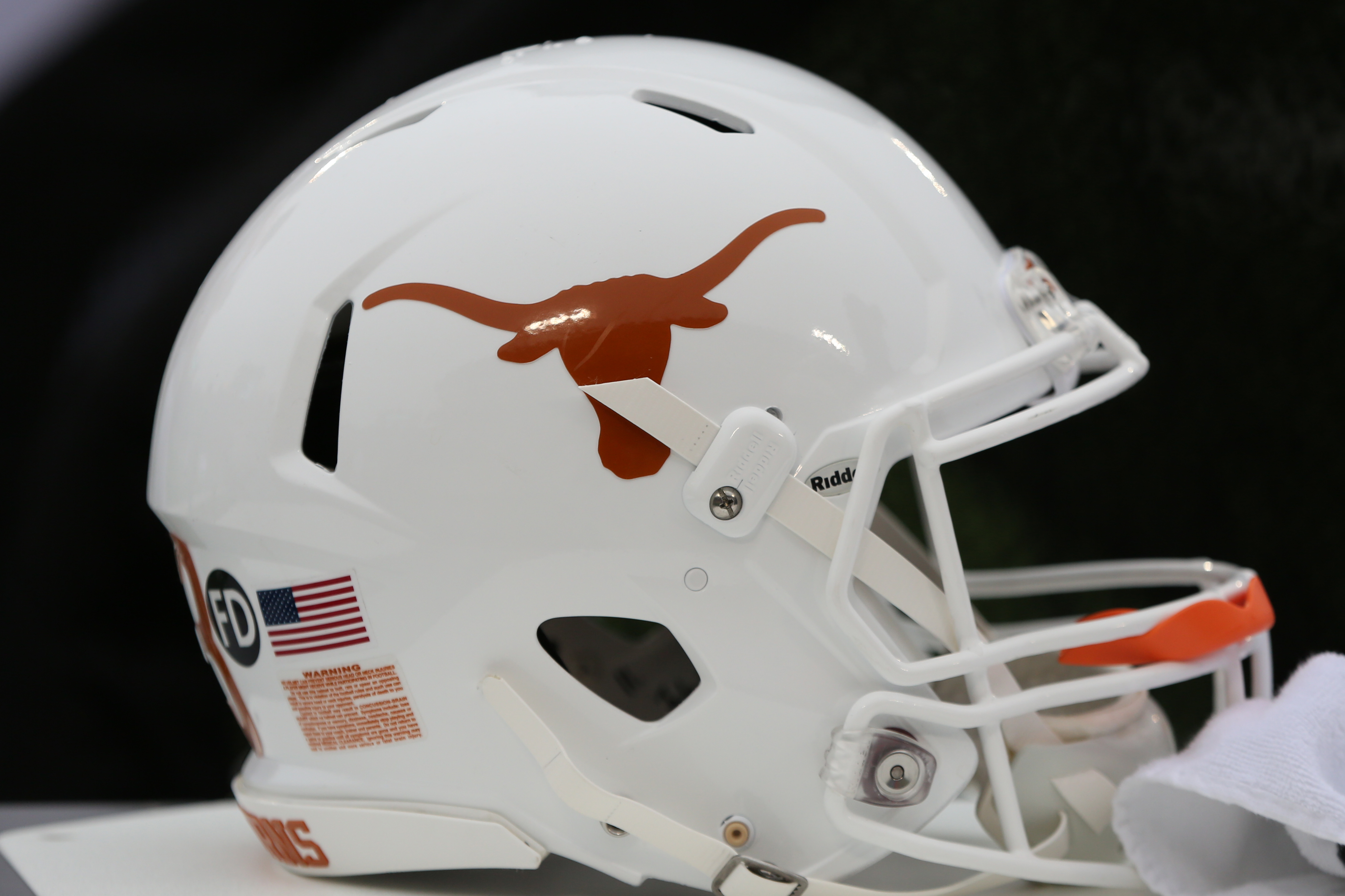 Texas longhorns helmet sales decals