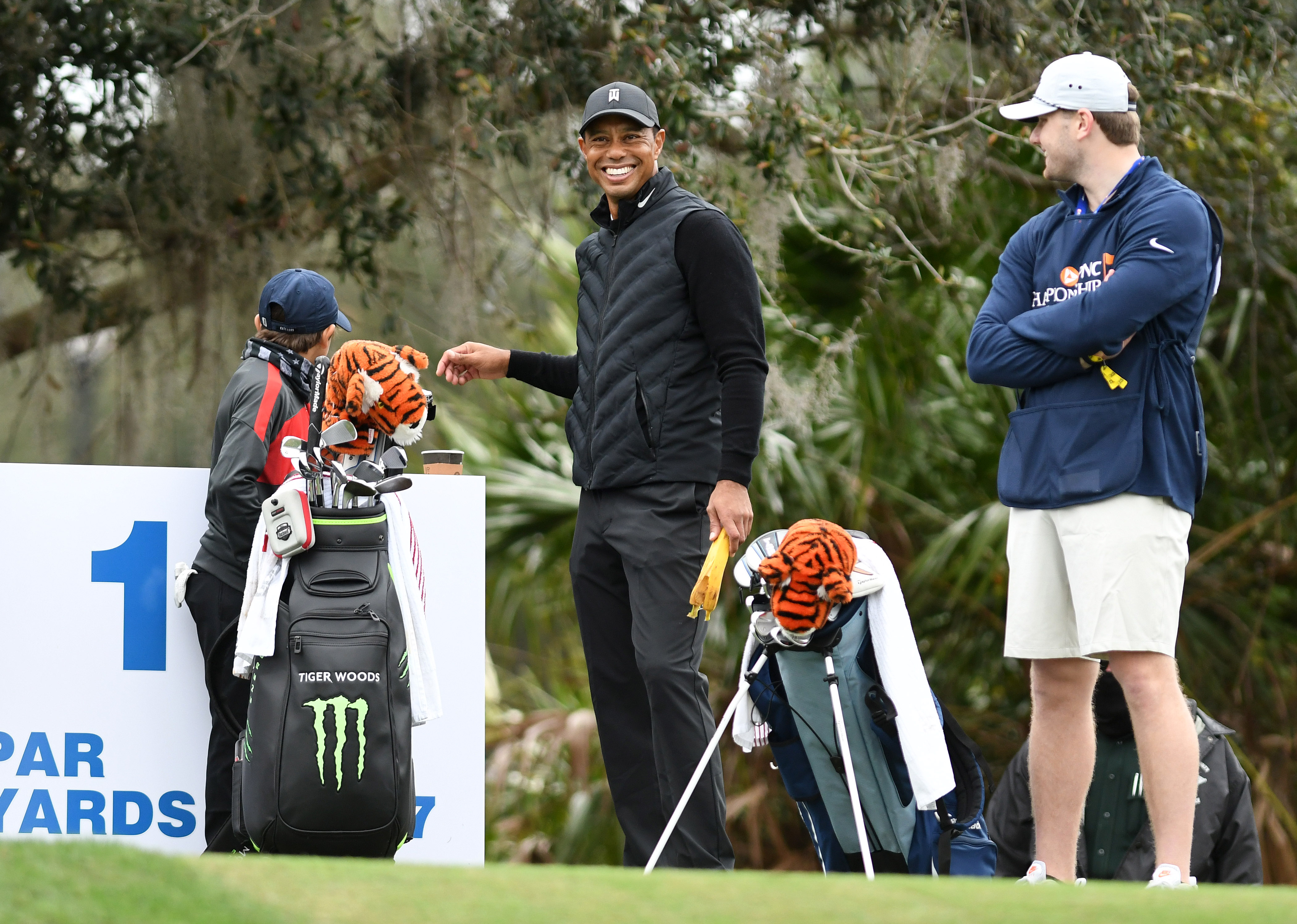 Are Tiger Woods and Tony Gonzalez Friends?
