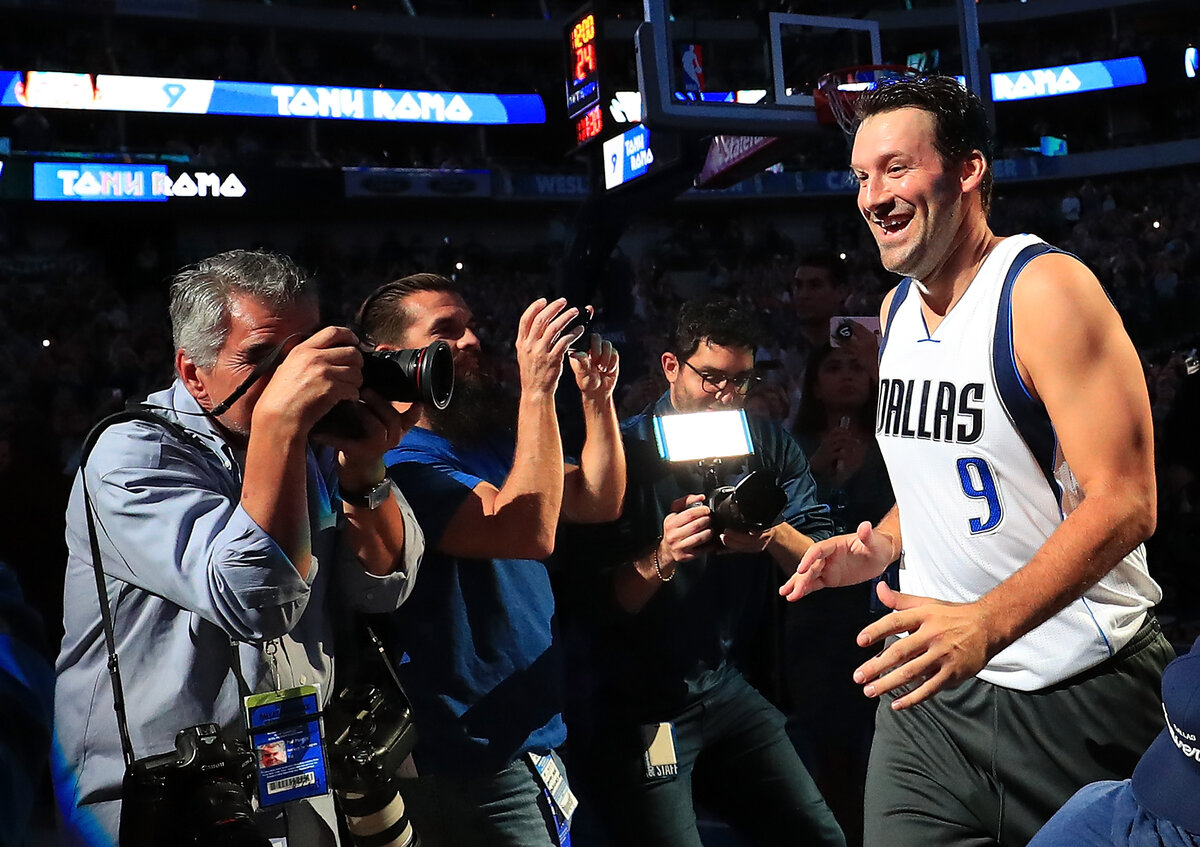 Mavericks Owner Mark Cuban Was Prepared to Let Tony Romo Suit Up for the Mavericks in 2017